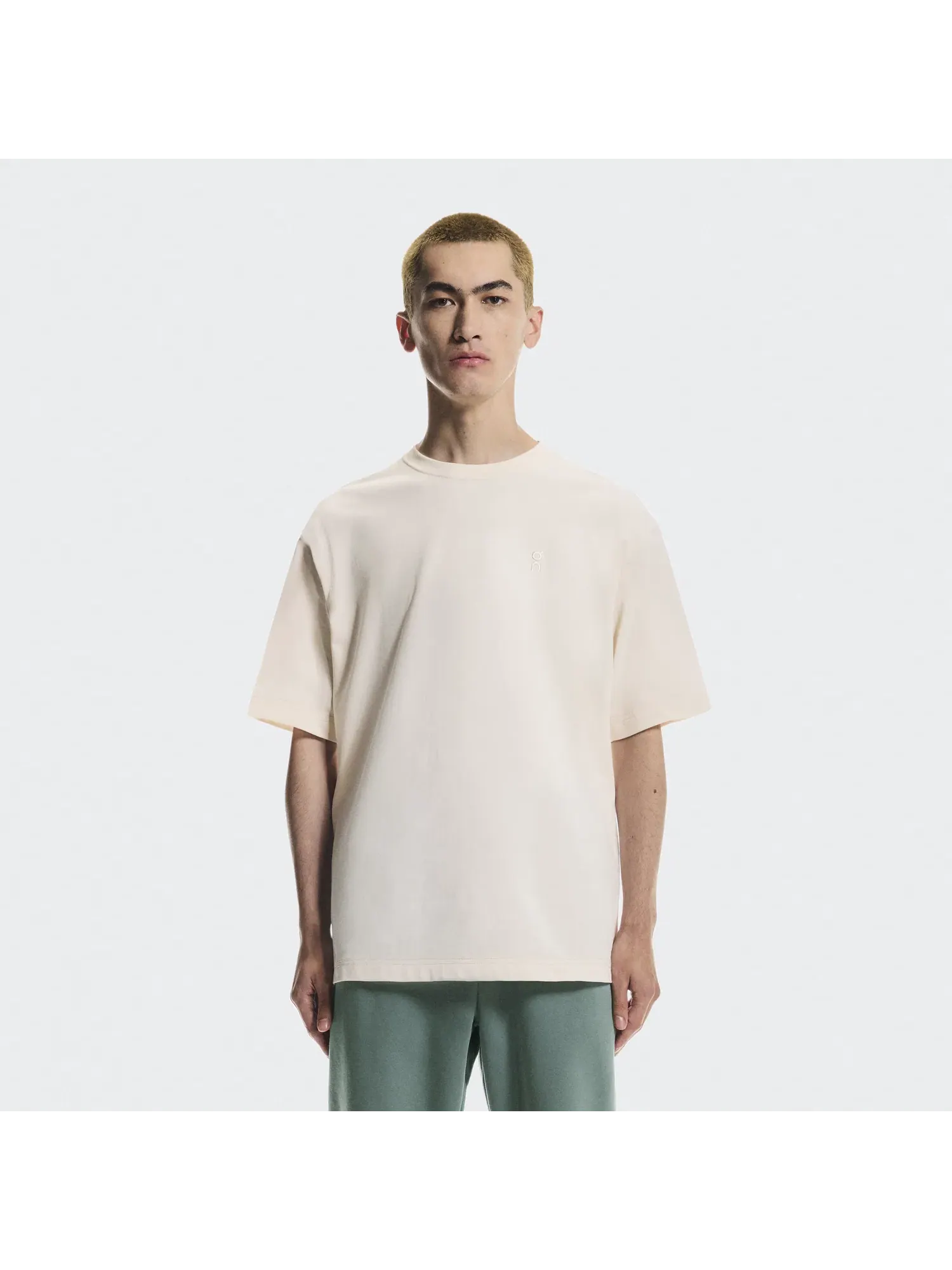 Мужская футболка с вышивкой Club Collective-T On — изображение 8 из 8, бежевый