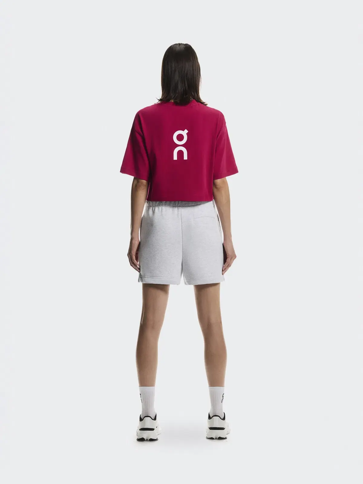 Женская футболка свободного кроя с принтом Club Boxy-T On Grenadine — изображение 3 из 9, гренадин