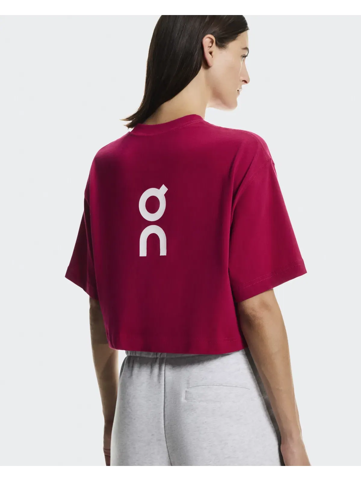 Женская футболка свободного кроя с принтом Club Boxy-T On Grenadine — изображение 8 из 9, гренадин