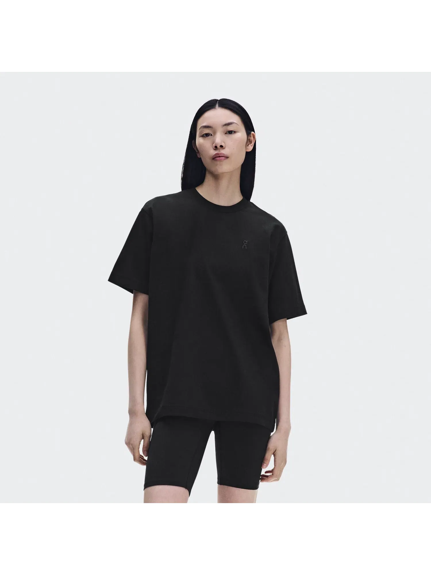 Женская футболка с принтом на спине Club Collective-T Runner On — изображение 8 из 8, черный