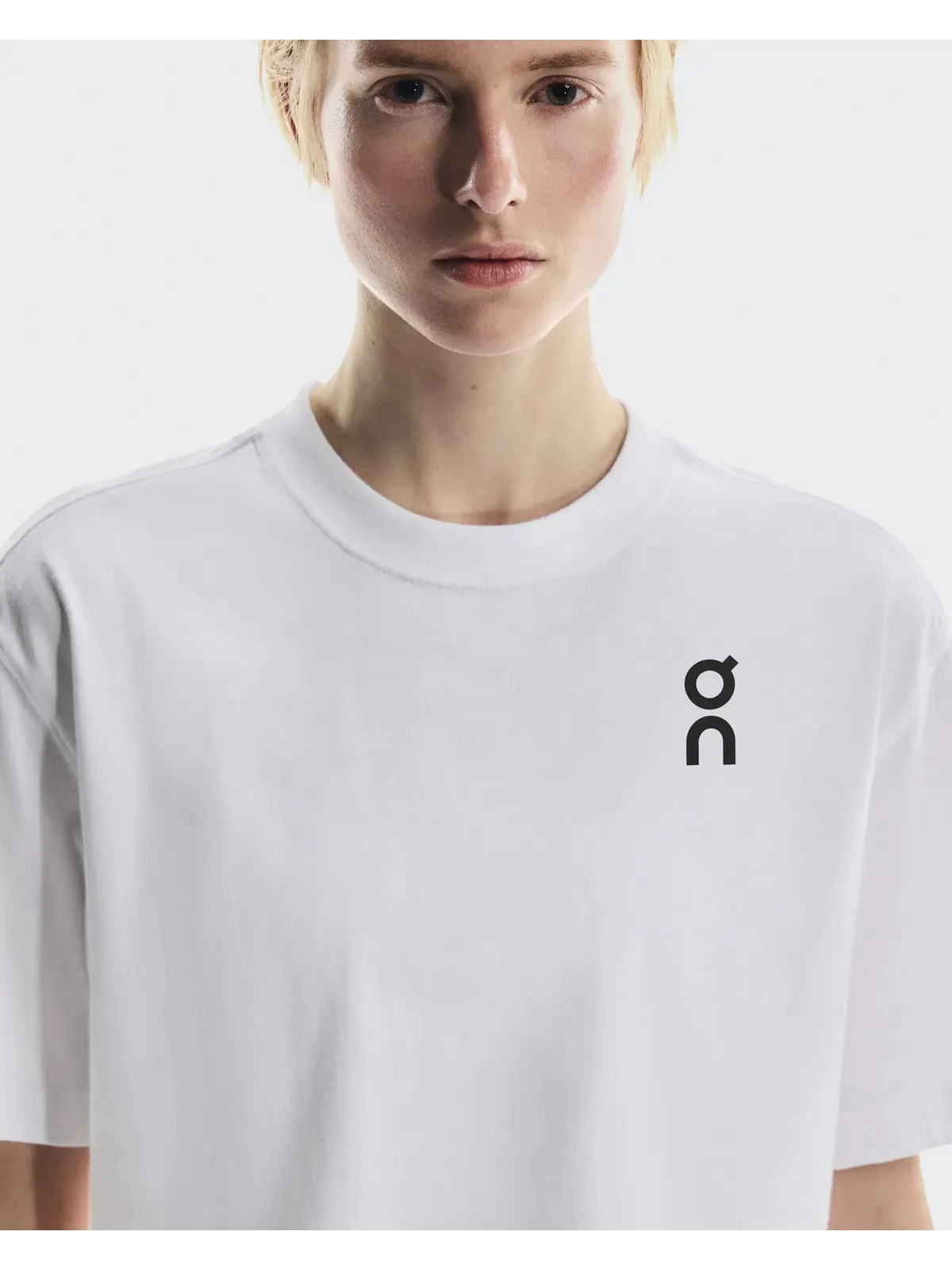 Женская футболка свободного кроя с принтом Club Boxy-T On White — изображение 5 из 7, белый