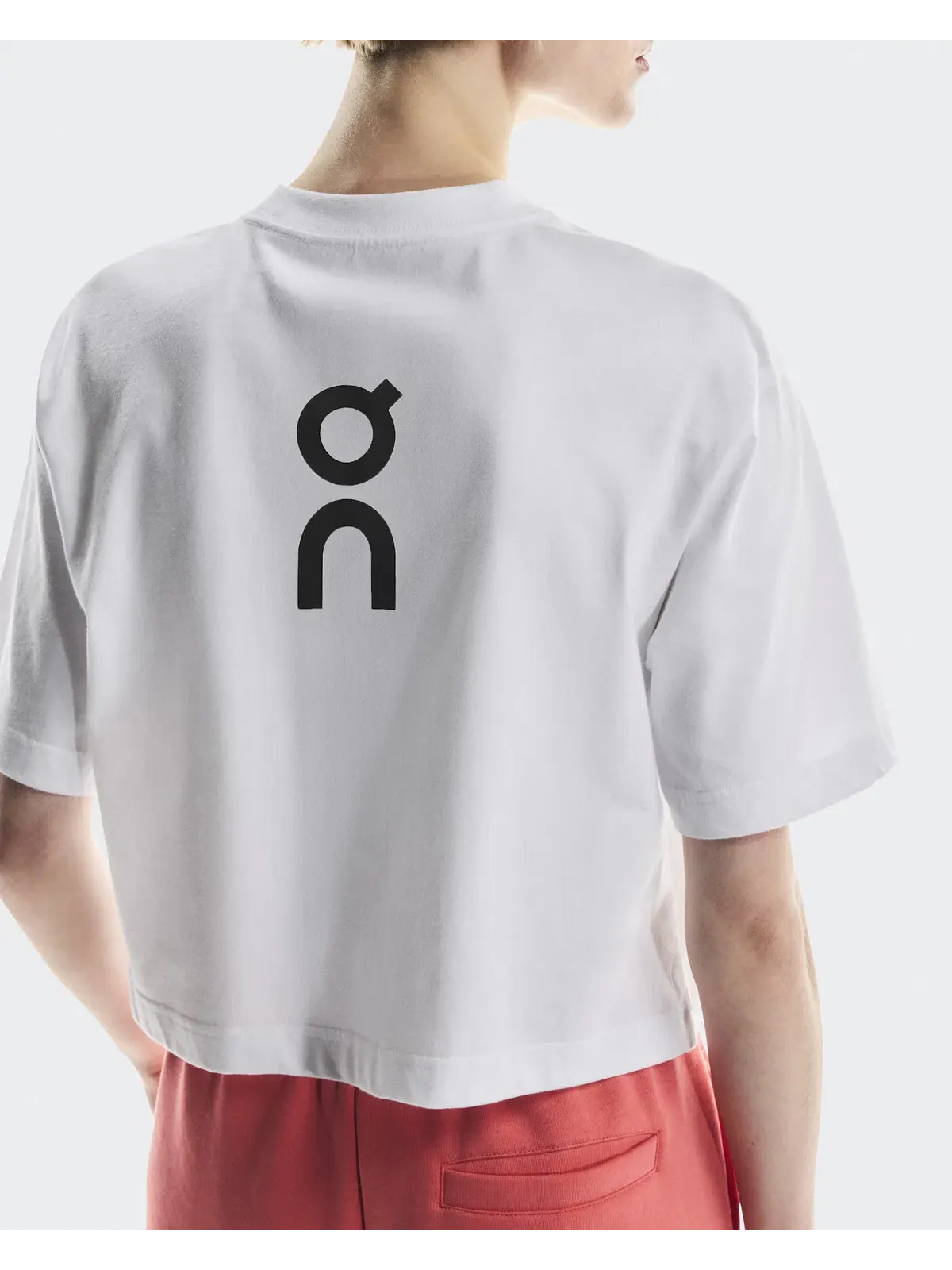 Женская футболка свободного кроя с принтом Club Boxy-T On White — изображение 6 из 7, белый