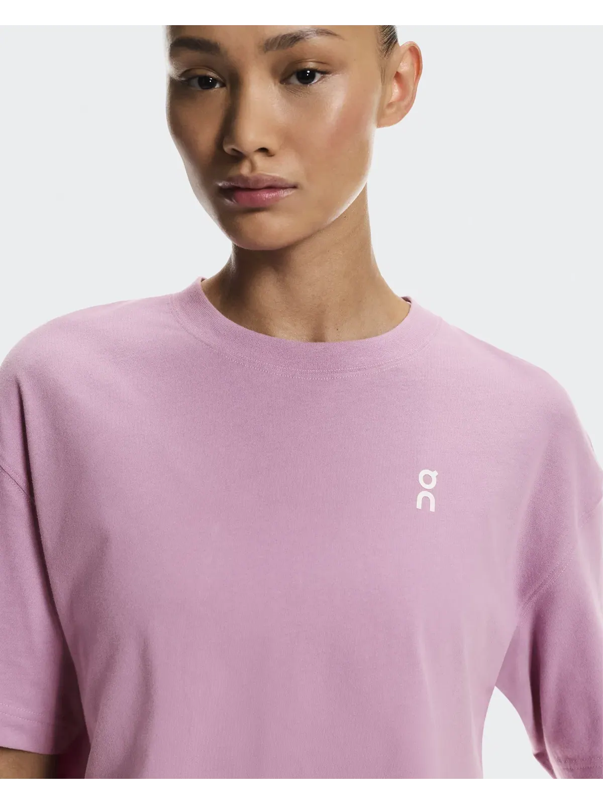 Женская футболка свободного кроя с принтом Club Boxy-T On, Sakura — изображение 7 из 8, светло-розовый
