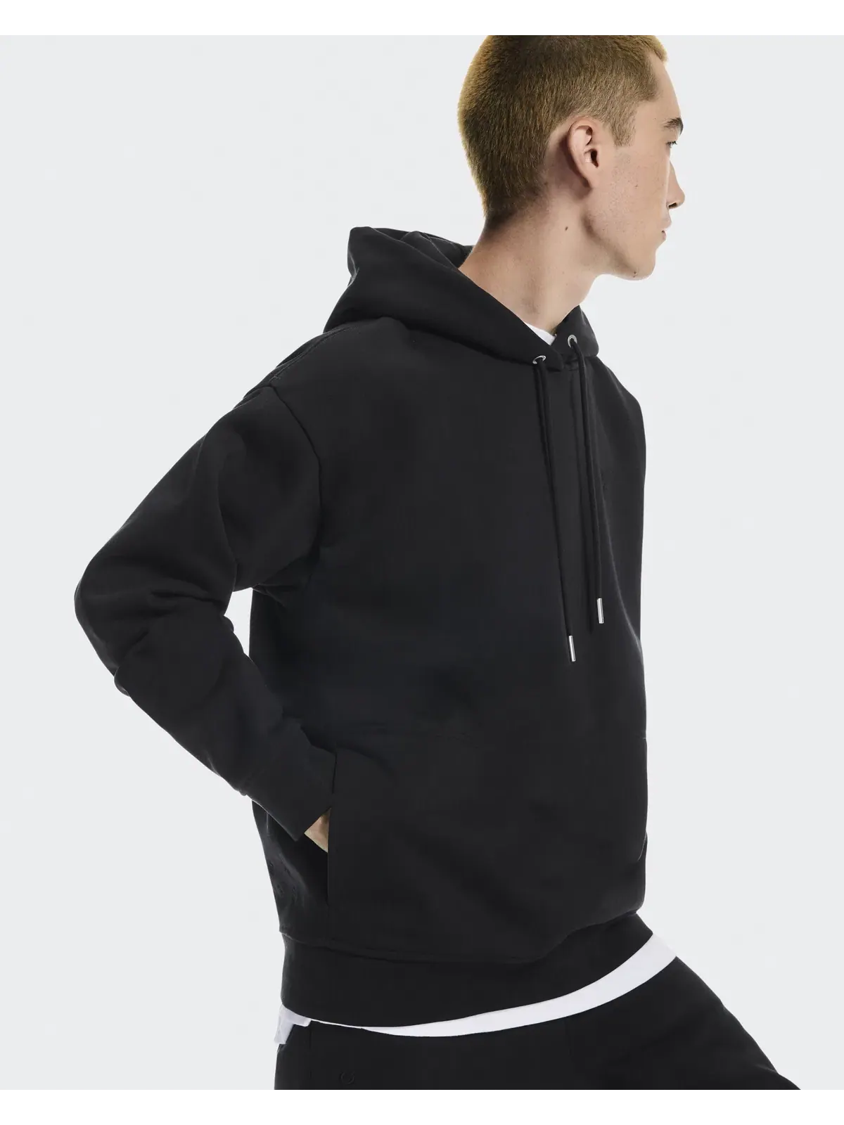 Мужское худи с принтом Club Collective Hoodie On — изображение 4 из 8, черный