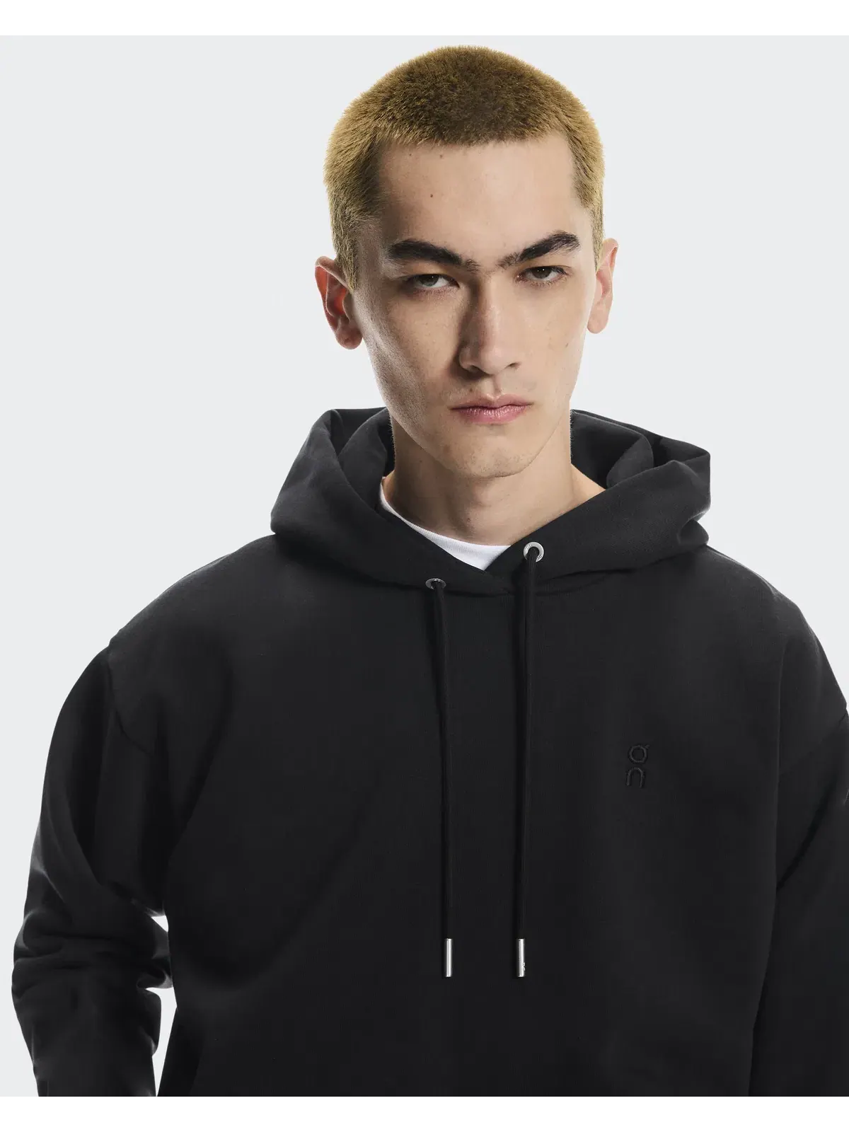 Мужское худи с принтом Club Collective Hoodie On — изображение 7 из 8, черный