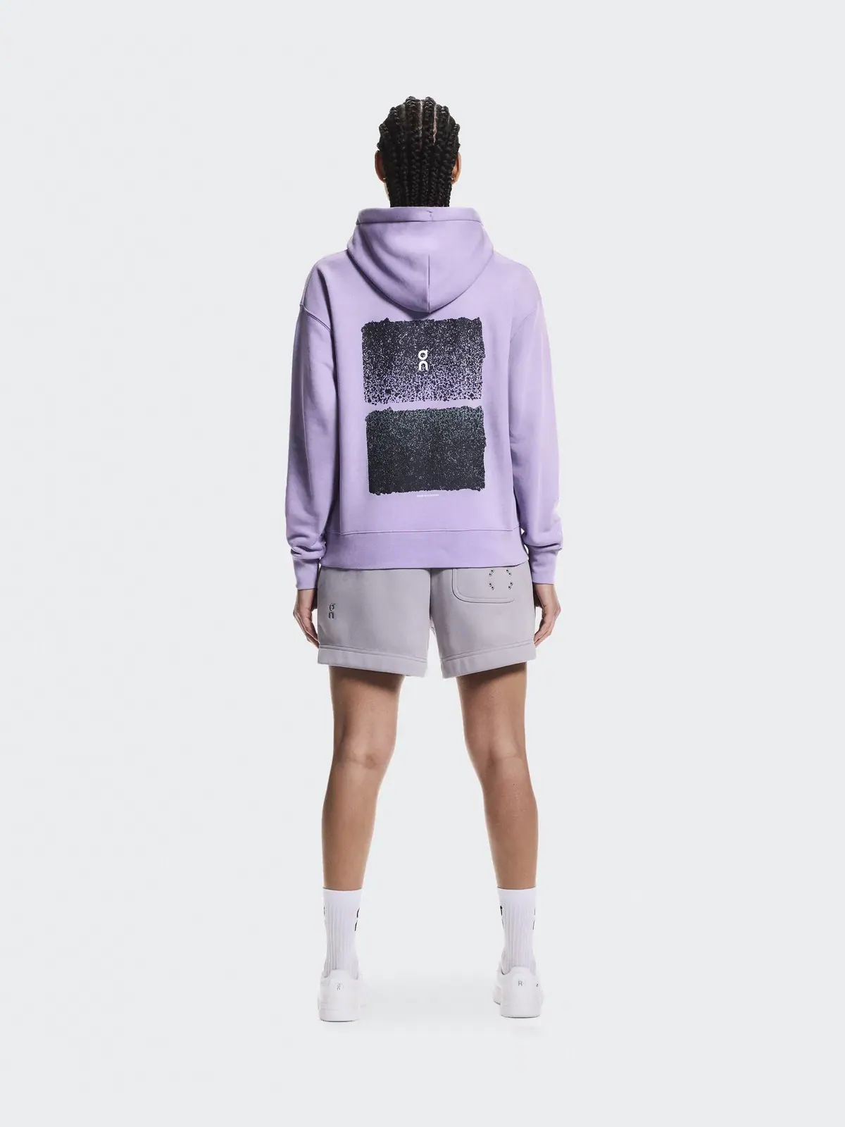 Женское худи с принтом в виде теннисного корта Club Hoodie Fade On, Bloom — изображение 3 из 7, светло-розовый