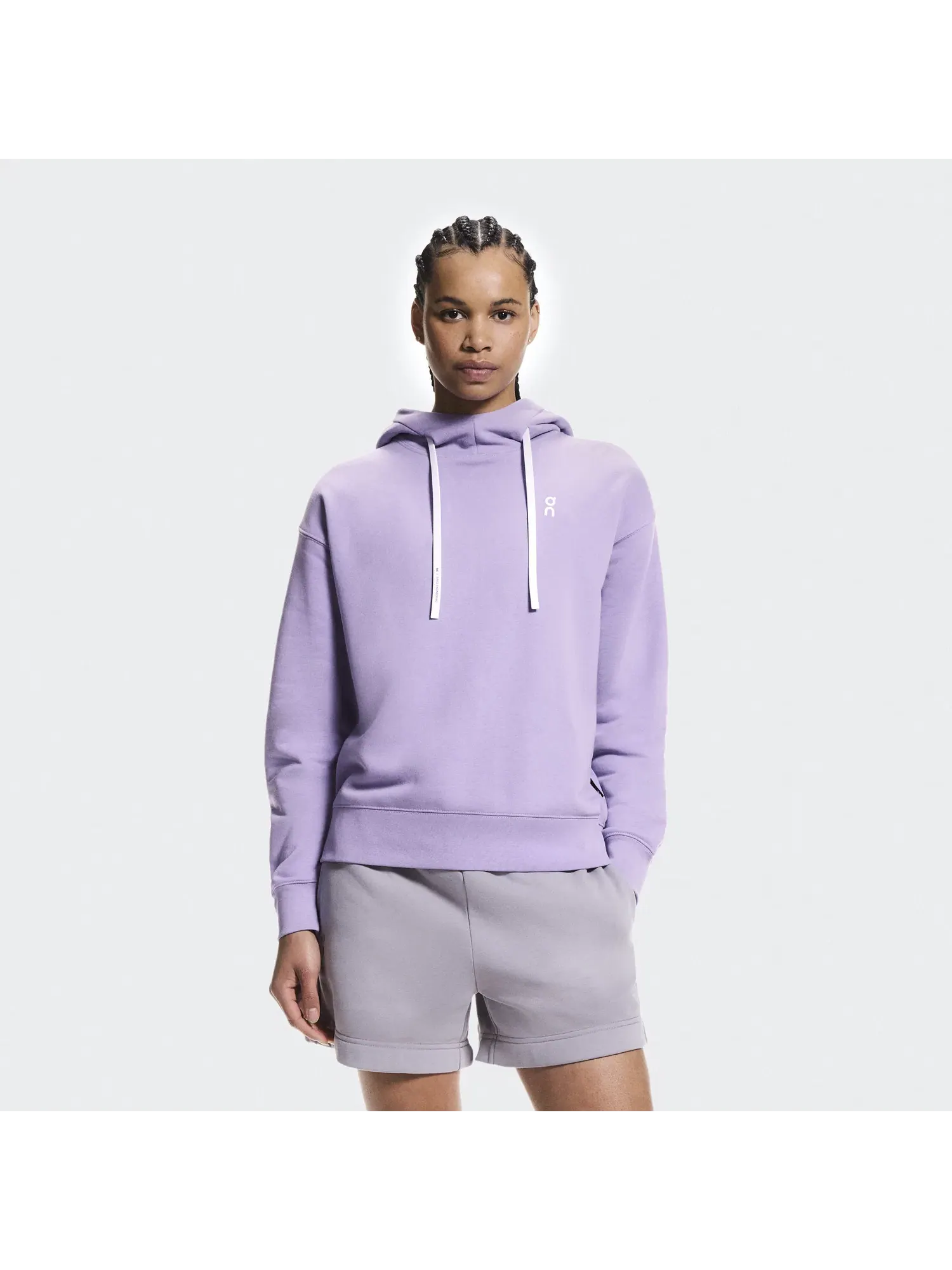 Женское худи с принтом в виде теннисного корта Club Hoodie Fade On, Bloom — изображение 7 из 7, светло-розовый