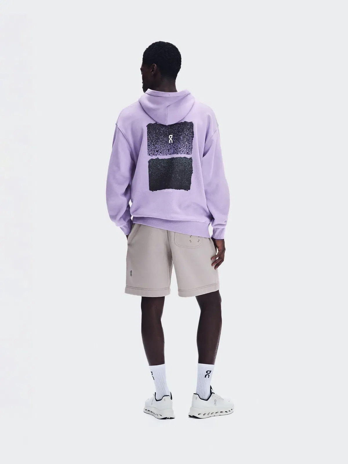 Мужское худи с принтом Club Hoodie Fade On, Bloom — изображение 4 из 9, светло-розовый
