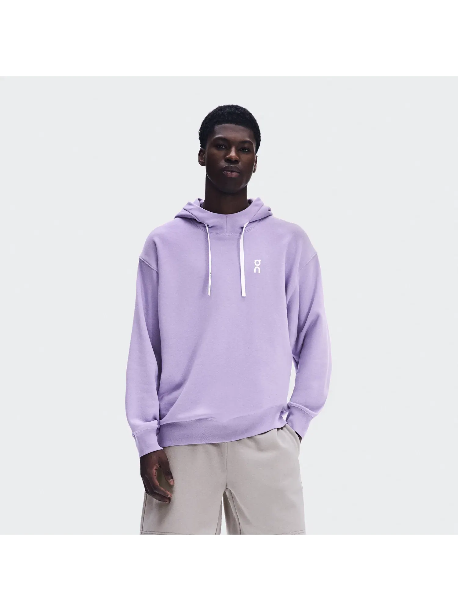 Мужское худи с принтом Club Hoodie Fade On, Bloom — изображение 9 из 9, светло-розовый