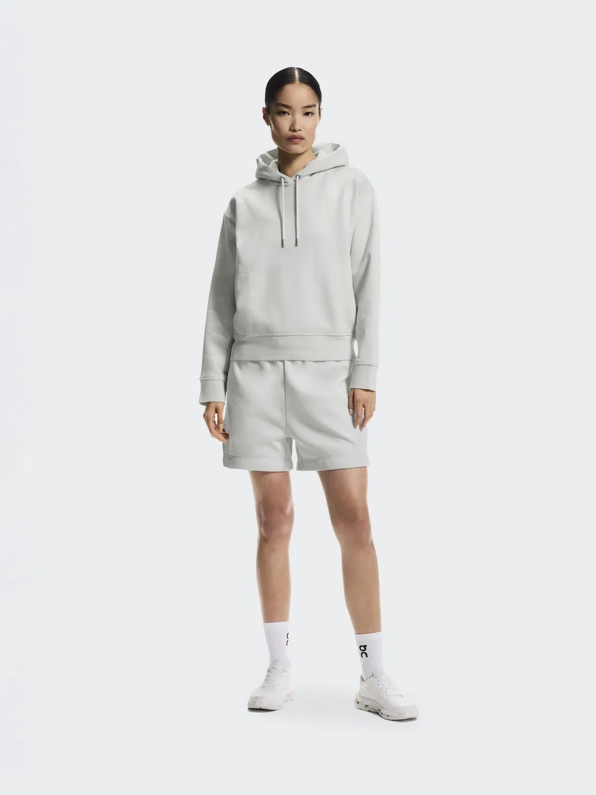 Женское худи с принтом гор Club Collective Hoodie Geo On, Iceberg — изображение 2 из 9, льдисто-голубой