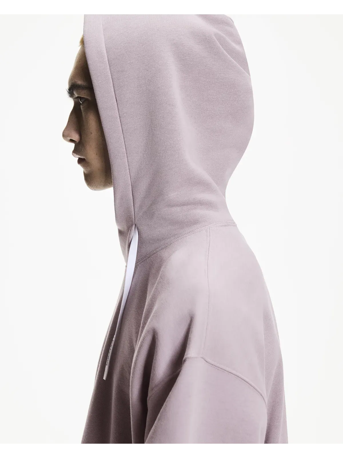 Мужское худи свободного кроя с капюшоном Club Hoodie On, Heron — изображение 6 из 8, светло-серый