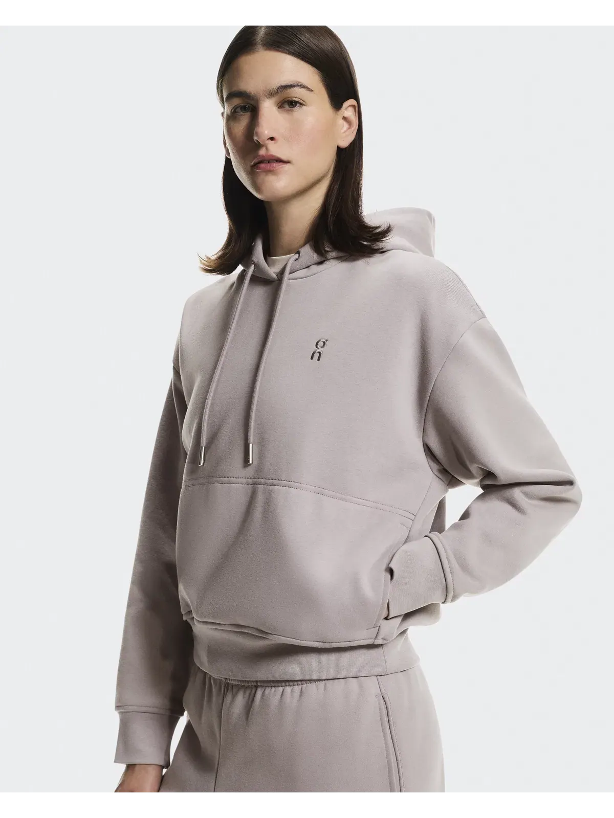 Женское худи с принтом Club Collective Hoodie On Ore — изображение 4 из 10, землисто-коричневый