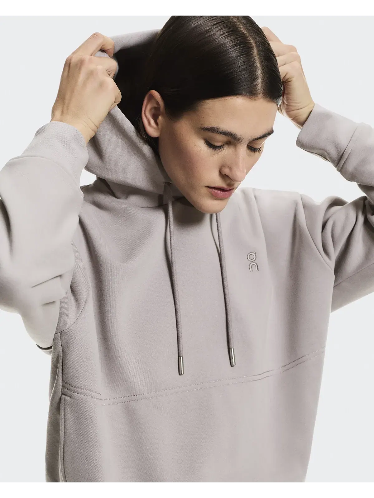 Женское худи с принтом Club Collective Hoodie On Ore — изображение 6 из 10, землисто-коричневый