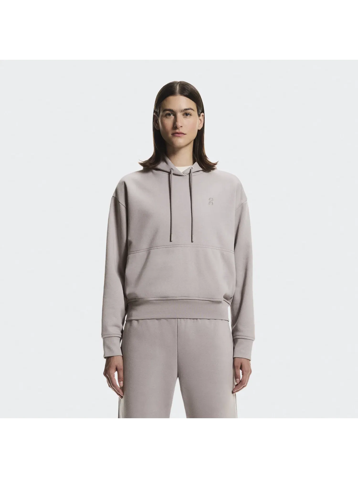 Женское худи с принтом Club Collective Hoodie On Ore — изображение 10 из 10, землисто-коричневый
