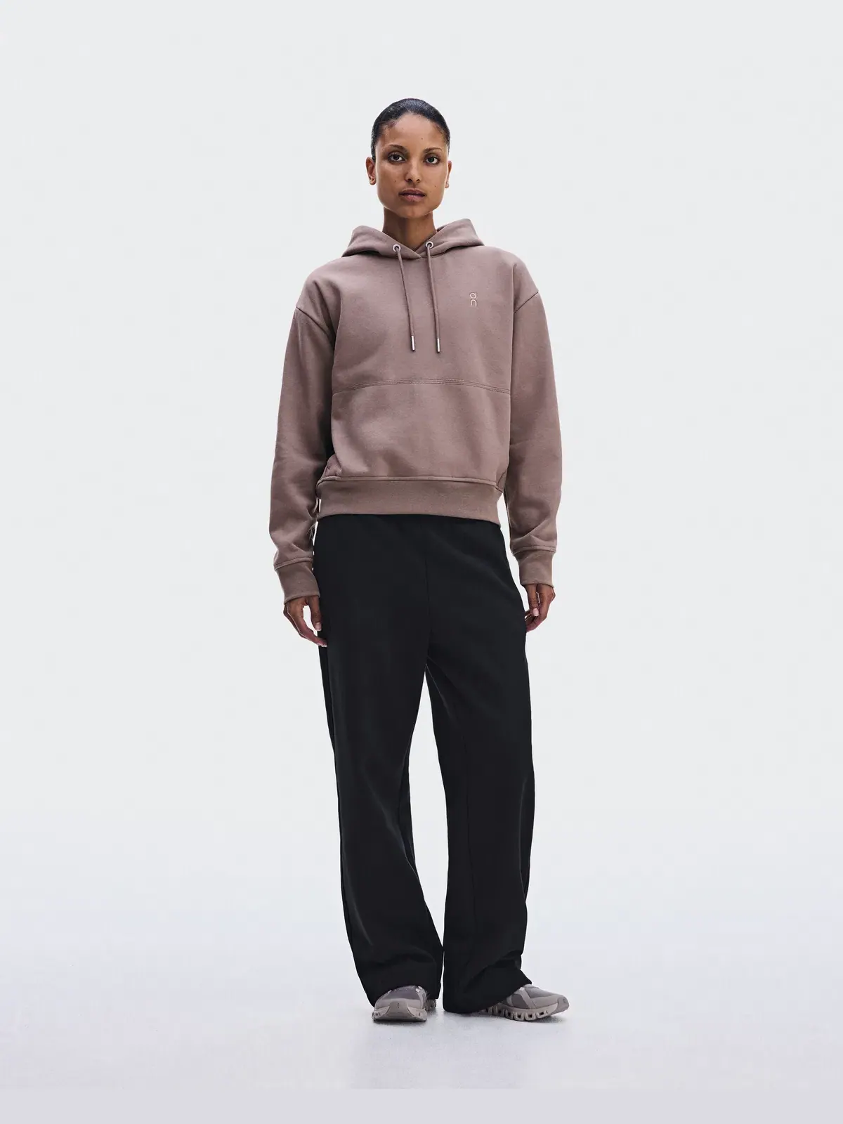 Женское худи с принтом Club Collective Hoodie On — изображение 2 из 9, гвоздичный