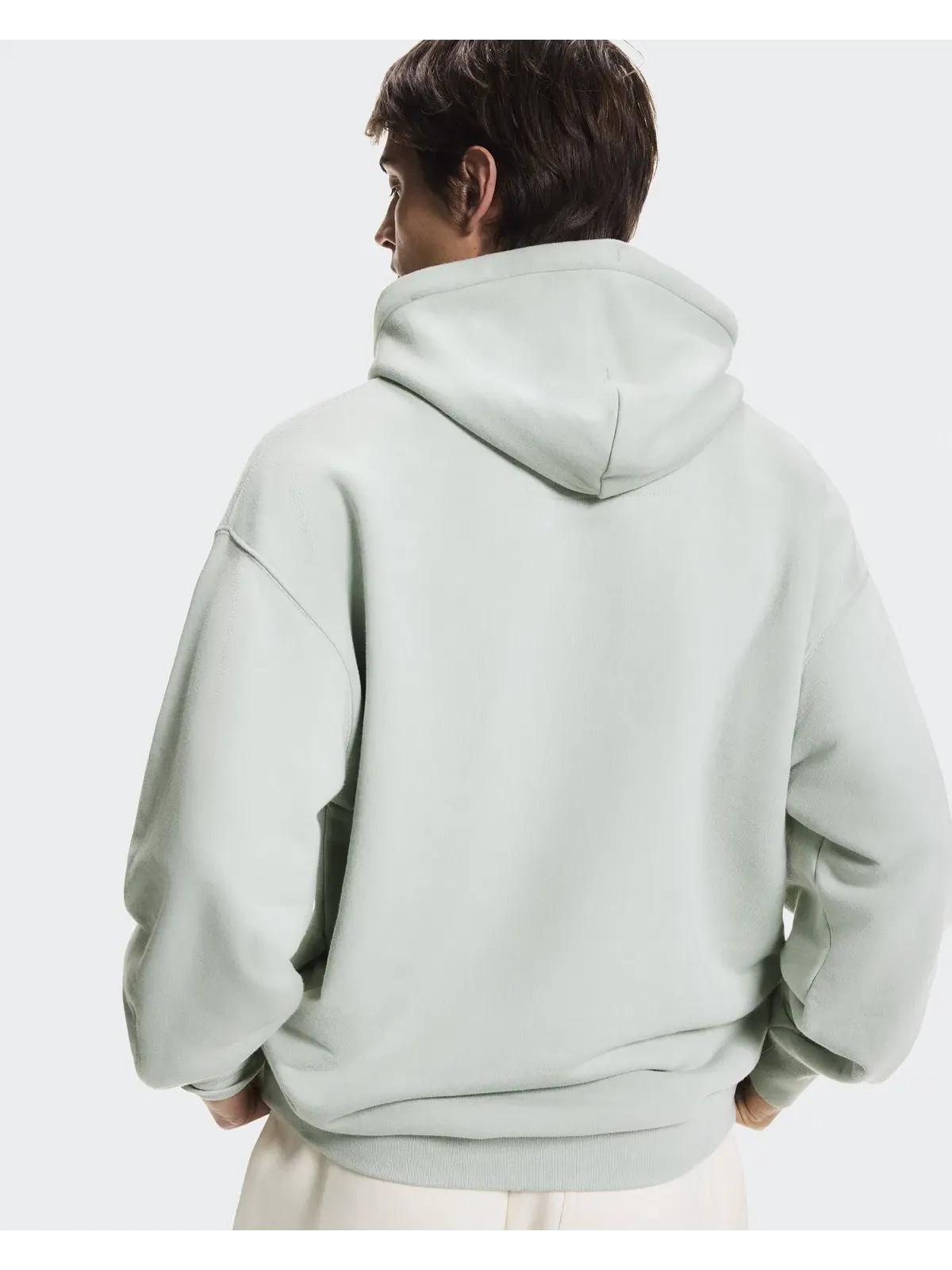 Мужское худи с капюшоном свободного кроя Club Hoodie On — изображение 5 из 8, минеральный