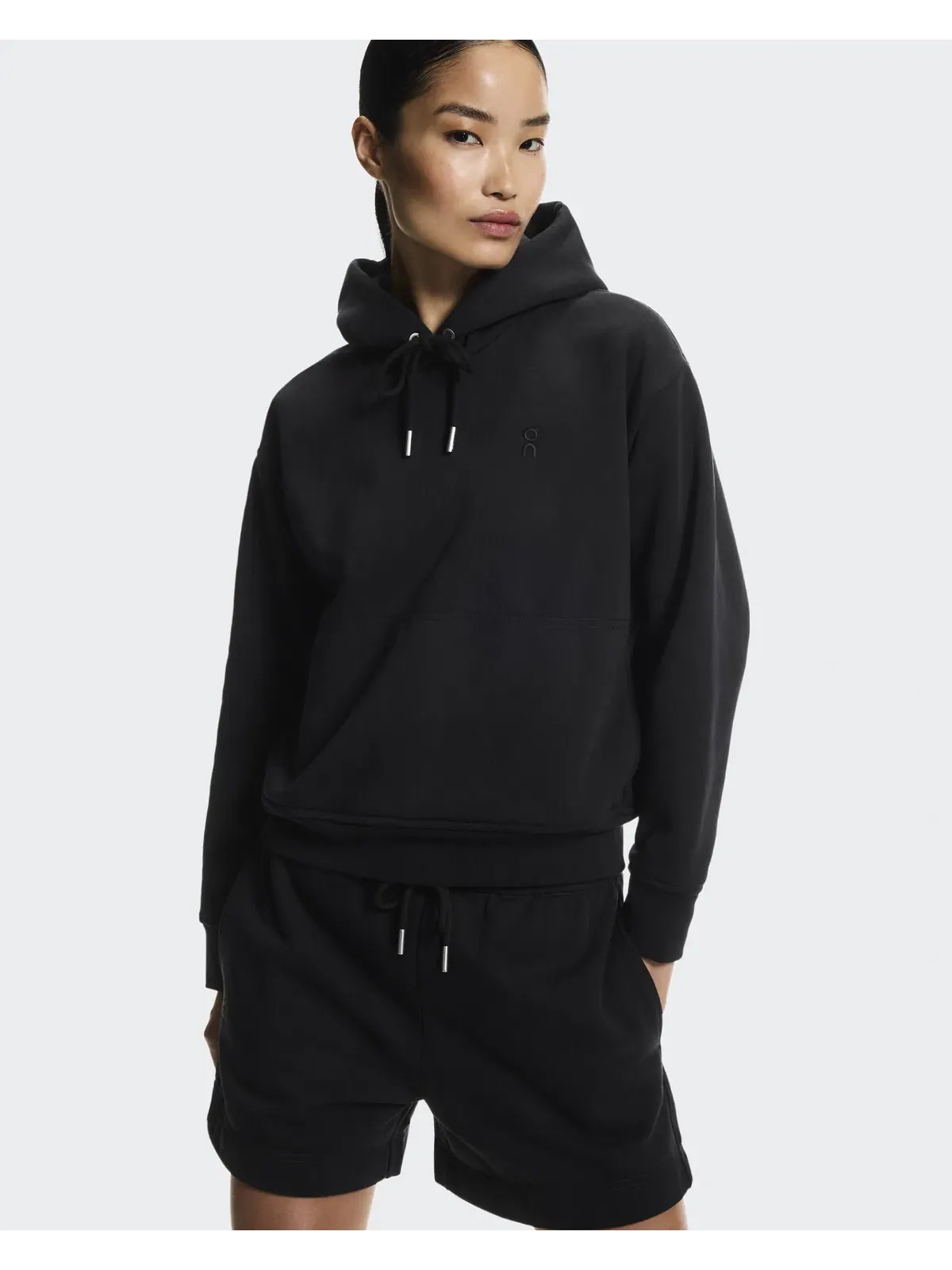 Женское худи с принтом Club Collective Hoodie On — изображение 4 из 9, черный