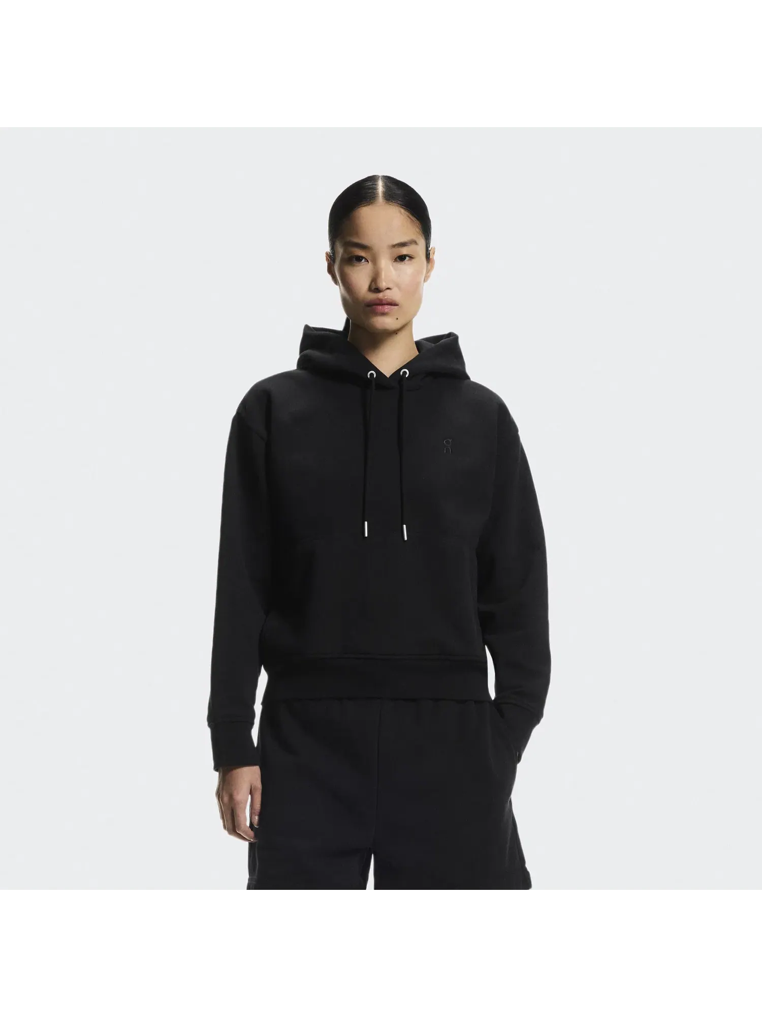 Женское худи с принтом Club Collective Hoodie On — изображение 9 из 9, черный