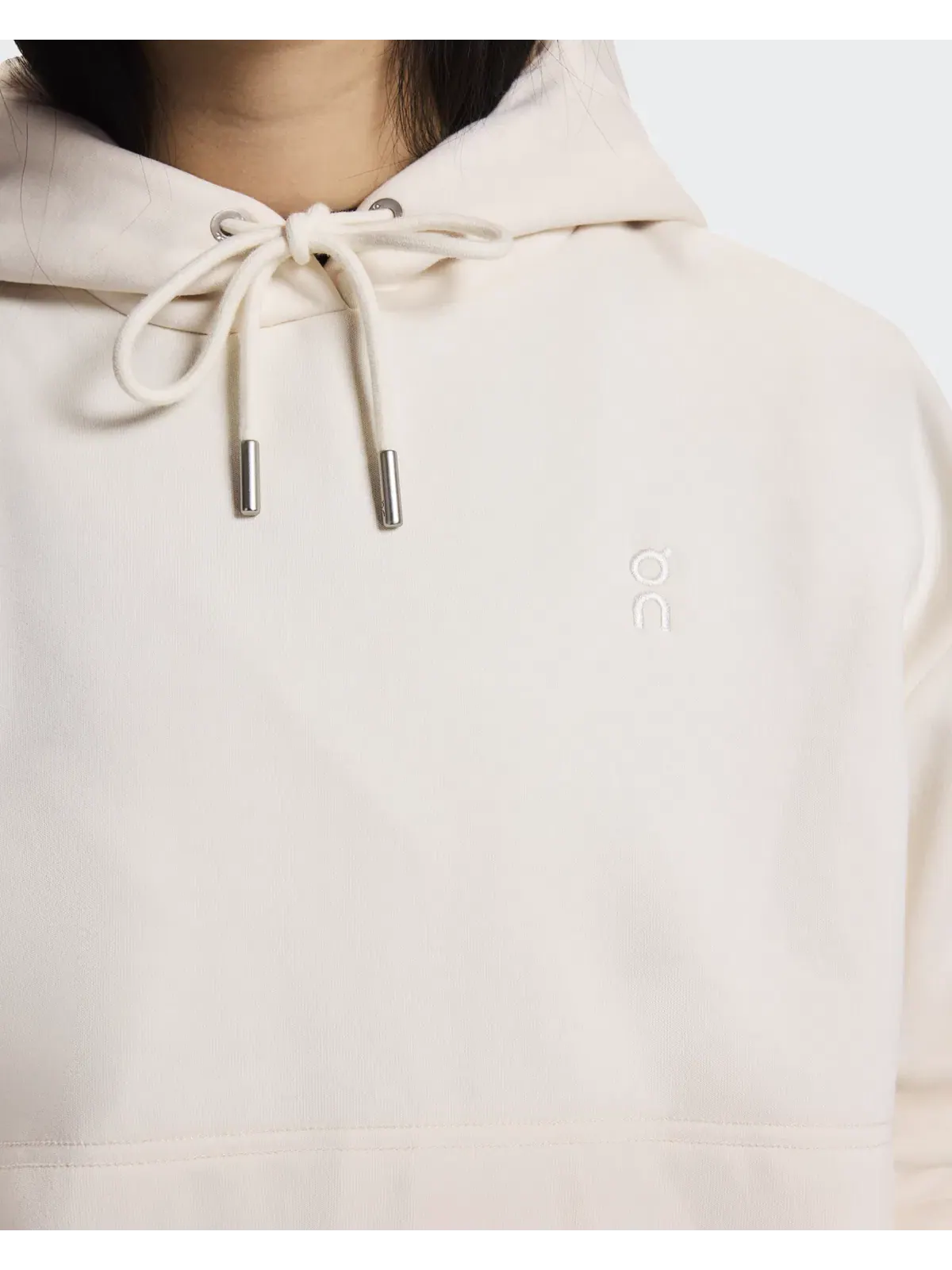 Женское худи с принтом Club Collective Hoodie On — изображение 6 из 9, бежевый