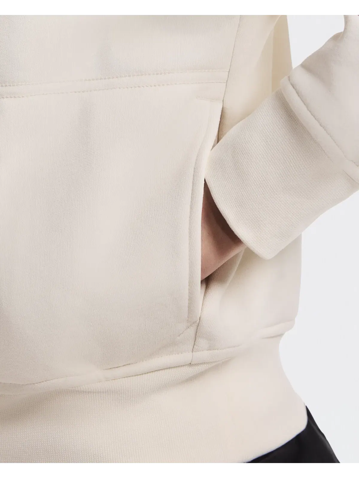 Женское худи с принтом Club Collective Hoodie On — изображение 7 из 9, бежевый