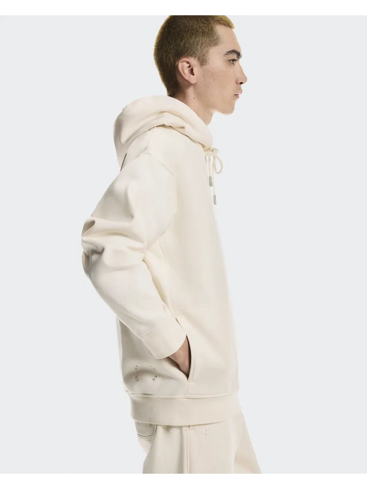 Мужское худи с принтом Club Collective Hoodie On — изображение 7 из 9, бежевый