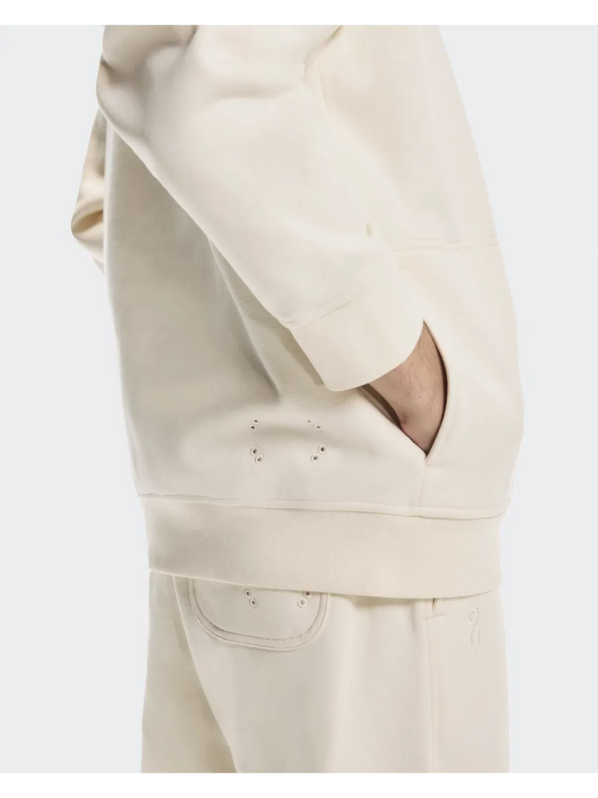 Мужское худи с принтом Club Collective Hoodie On — изображение 8 из 9, бежевый