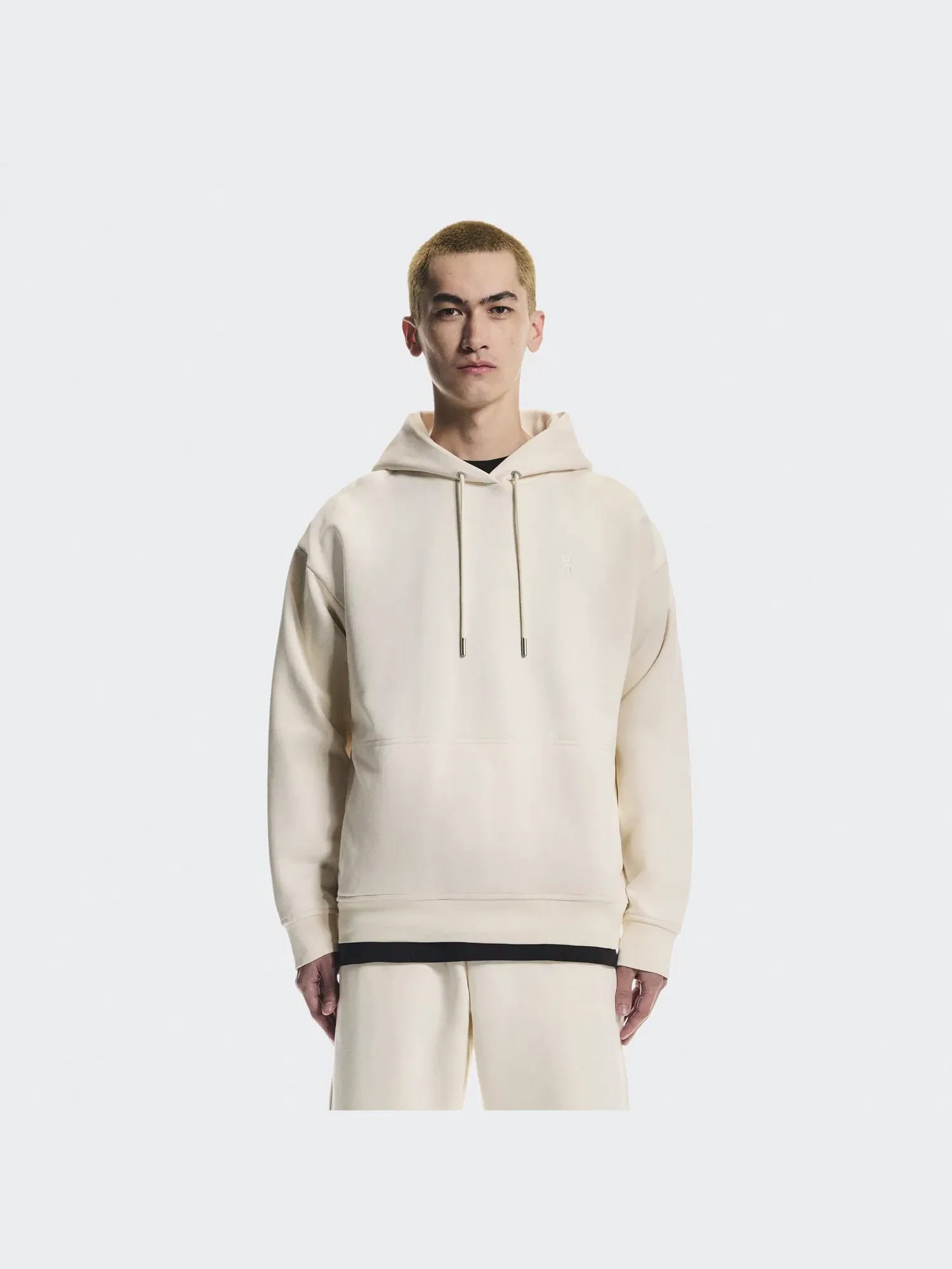 Мужское худи с принтом Club Collective Hoodie On — изображение 9 из 9, бежевый
