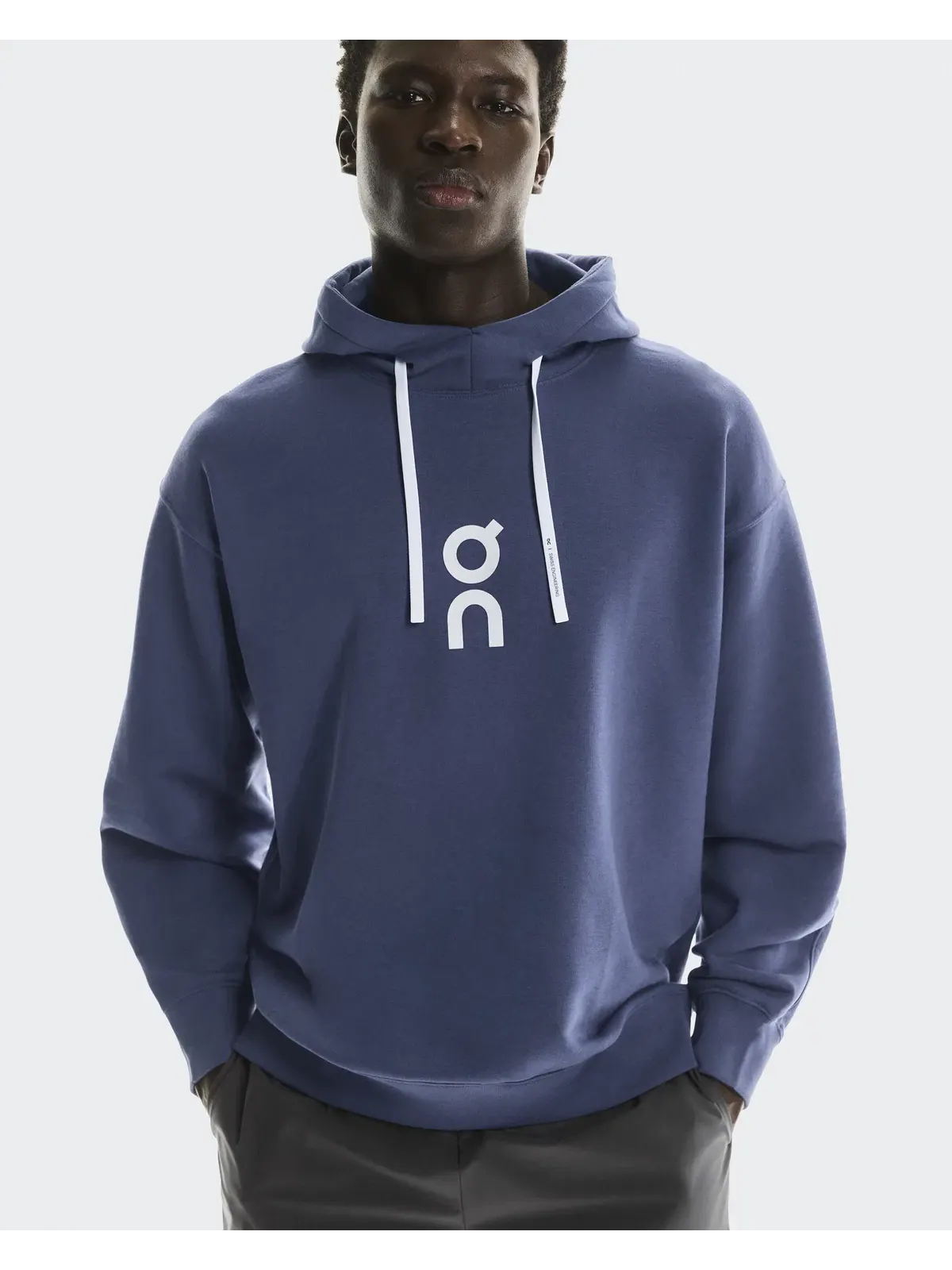 Мужское худи с капюшоном свободного кроя Club Hoodie On — изображение 4 из 7, асаи
