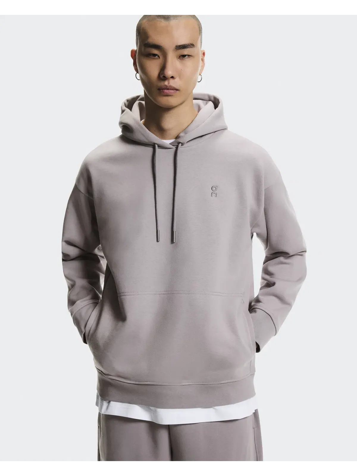 Мужское худи с принтом гор Club Collective Hoodie Geo On, Ore — изображение 4 из 8, землисто-коричневый