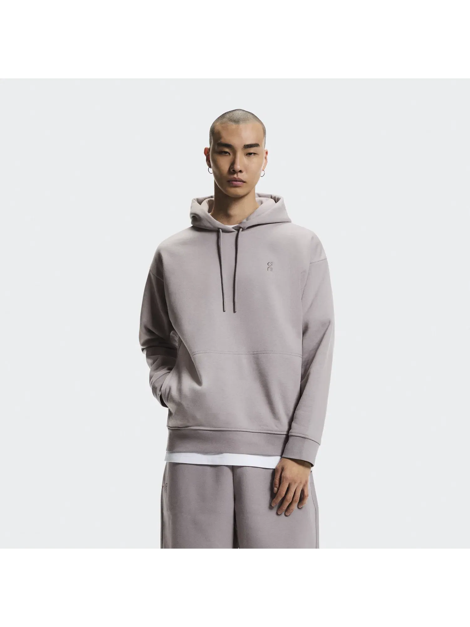 Мужское худи с принтом гор Club Collective Hoodie Geo On, Ore — изображение 8 из 8, землисто-коричневый