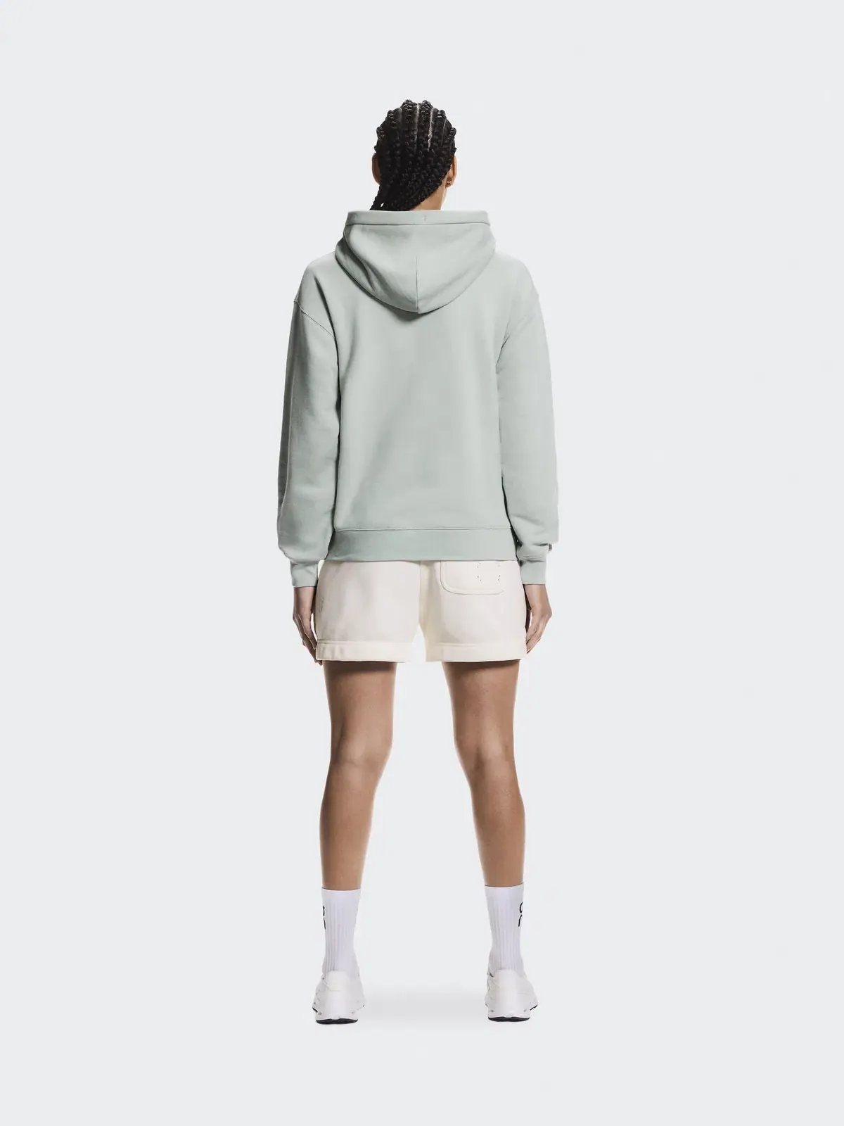 Женское худи свободного кроя Club Hoodie On — изображение 3 из 8, минеральный