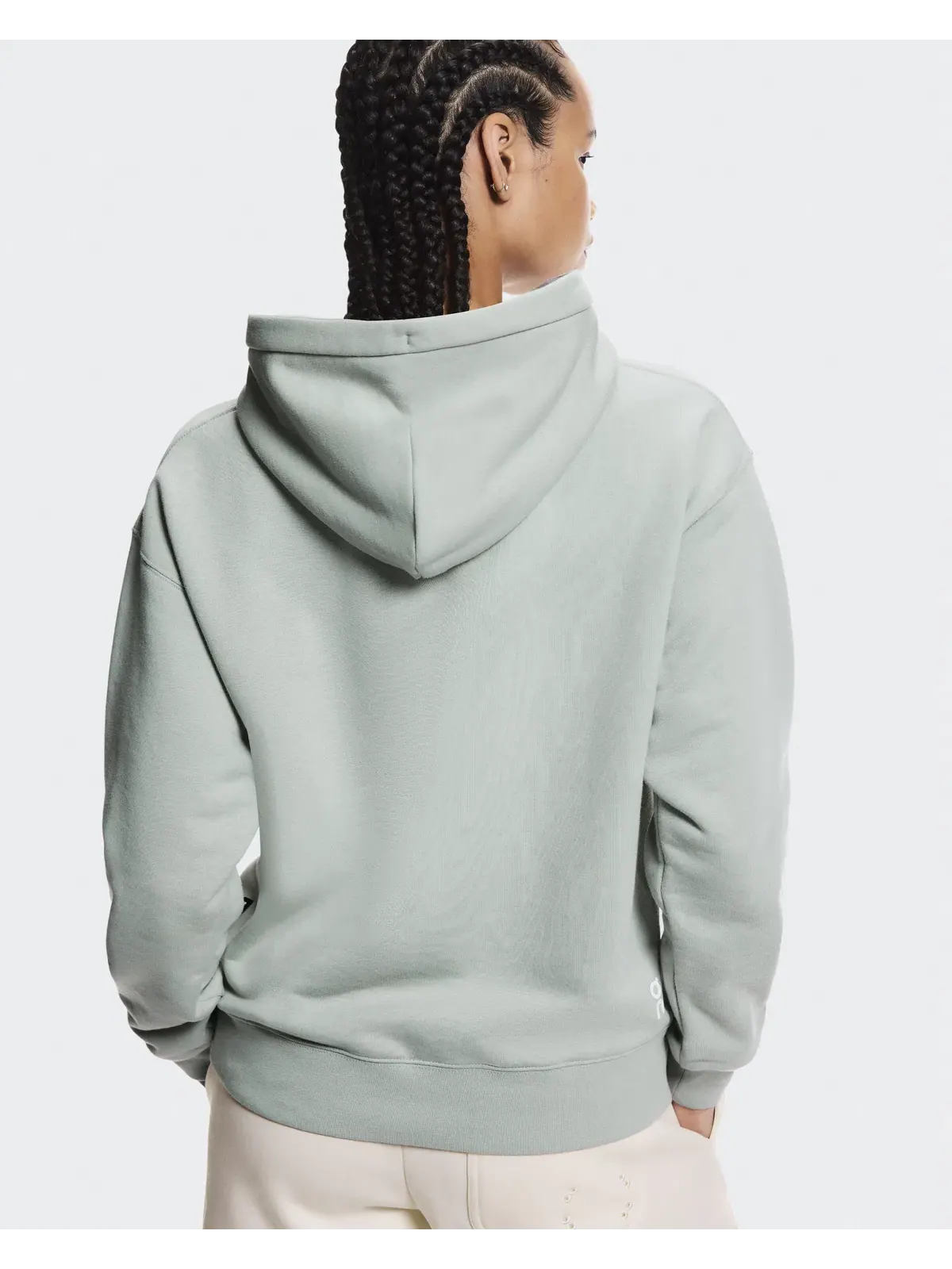 Женское худи свободного кроя Club Hoodie On — изображение 5 из 8, минеральный