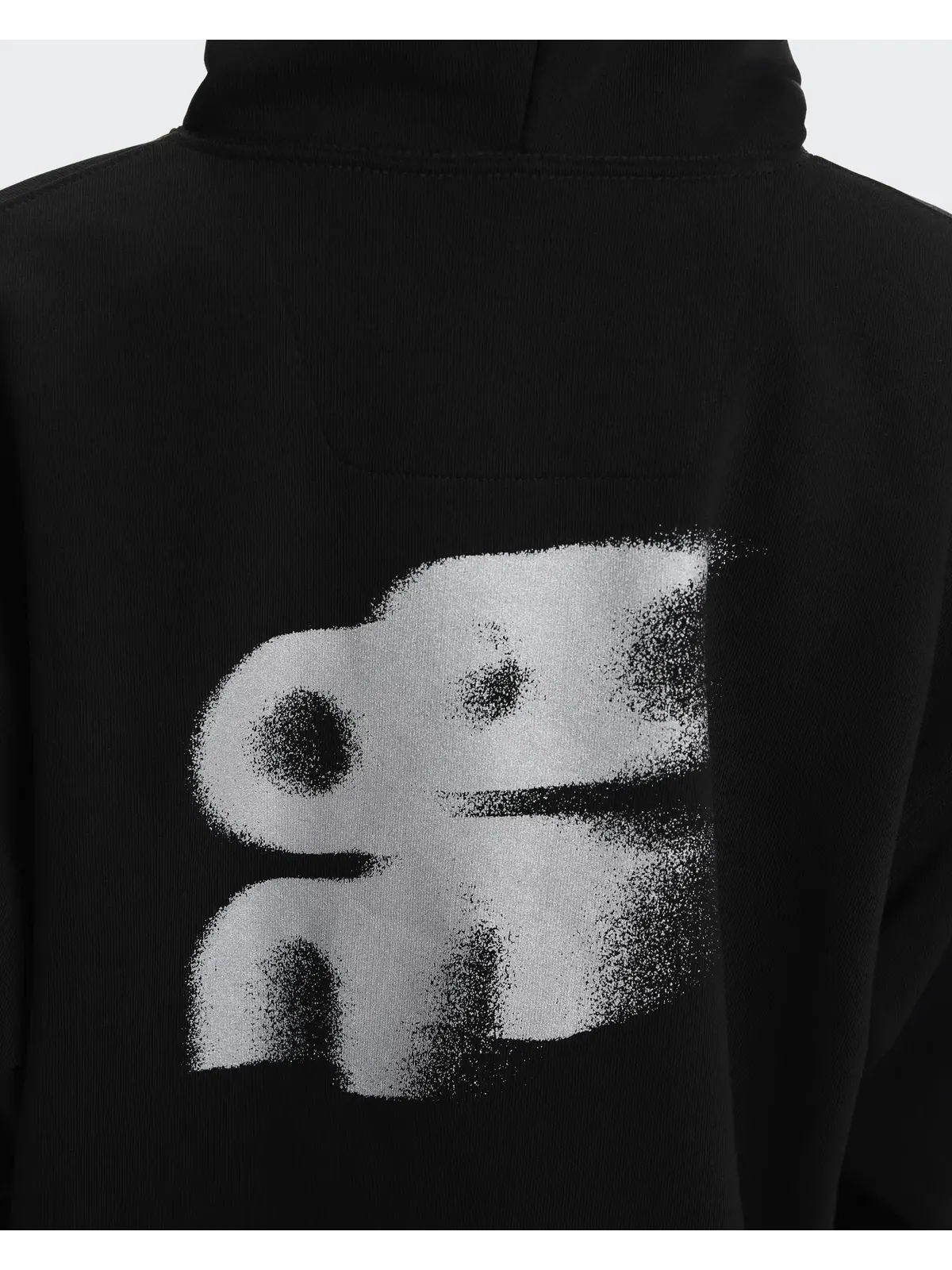 Женское худи с принтом Club Hoodie Avant On — изображение 6 из 9, черный