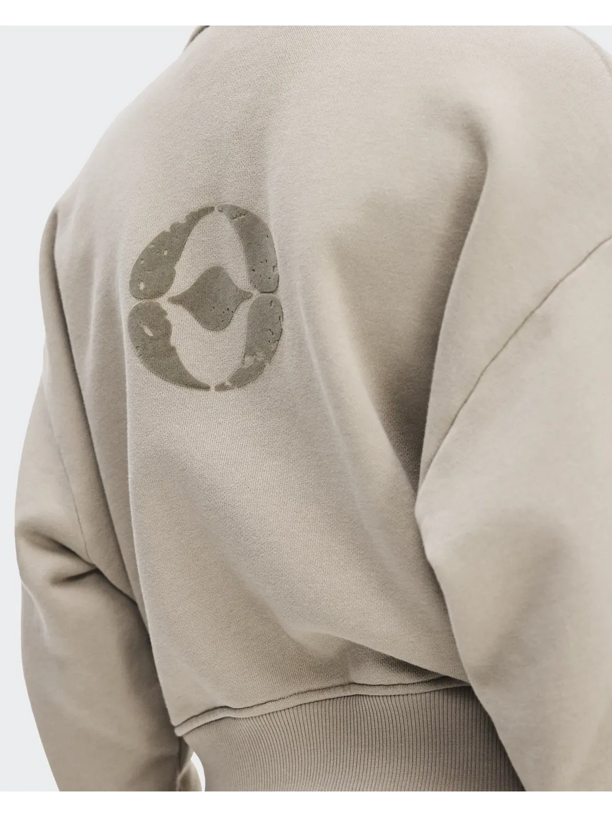 Женское худи на молнии с эффектом выцветания Club Collective Full Zip Hoodie FKA On, Lurien — изображение 7 из 8