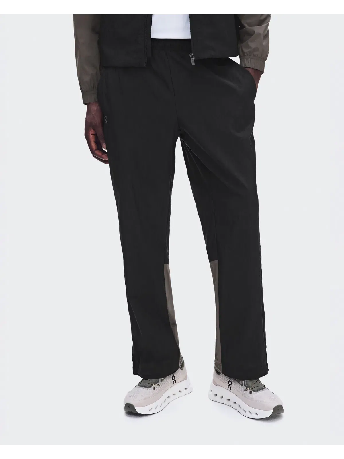Мужские брюки спортивные с регулируемым низом All-Day Track Pants On — изображение 3 из 8, черный