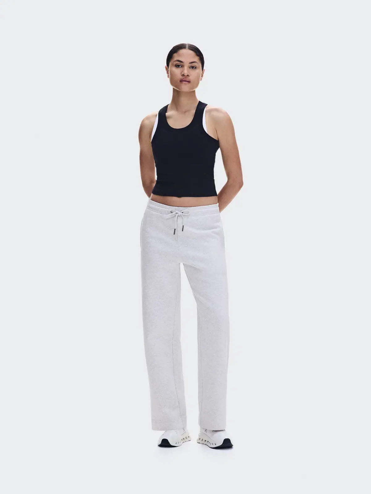 Женские брюки утепленные с потайными карманами Club Collective Pants On, Crater — изображение 2 из 9, землисто-серый