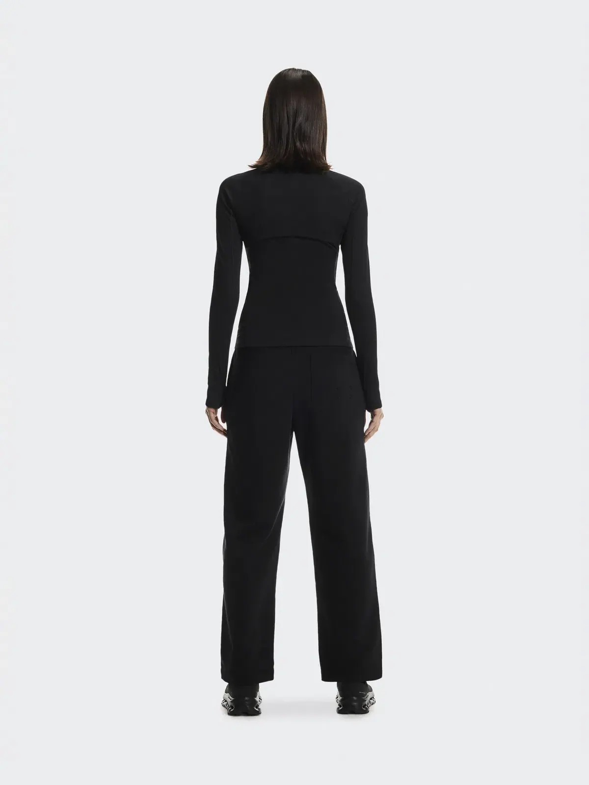 Женские брюки утепленные с принтом Club Collective Pants On — изображение 3 из 8, черный