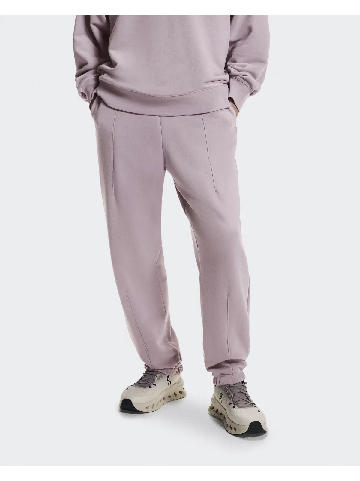 Мужские брюки свободного кроя с мягкой тканью Club Pants On, Heron — изображение 4 из 9, светло-серый