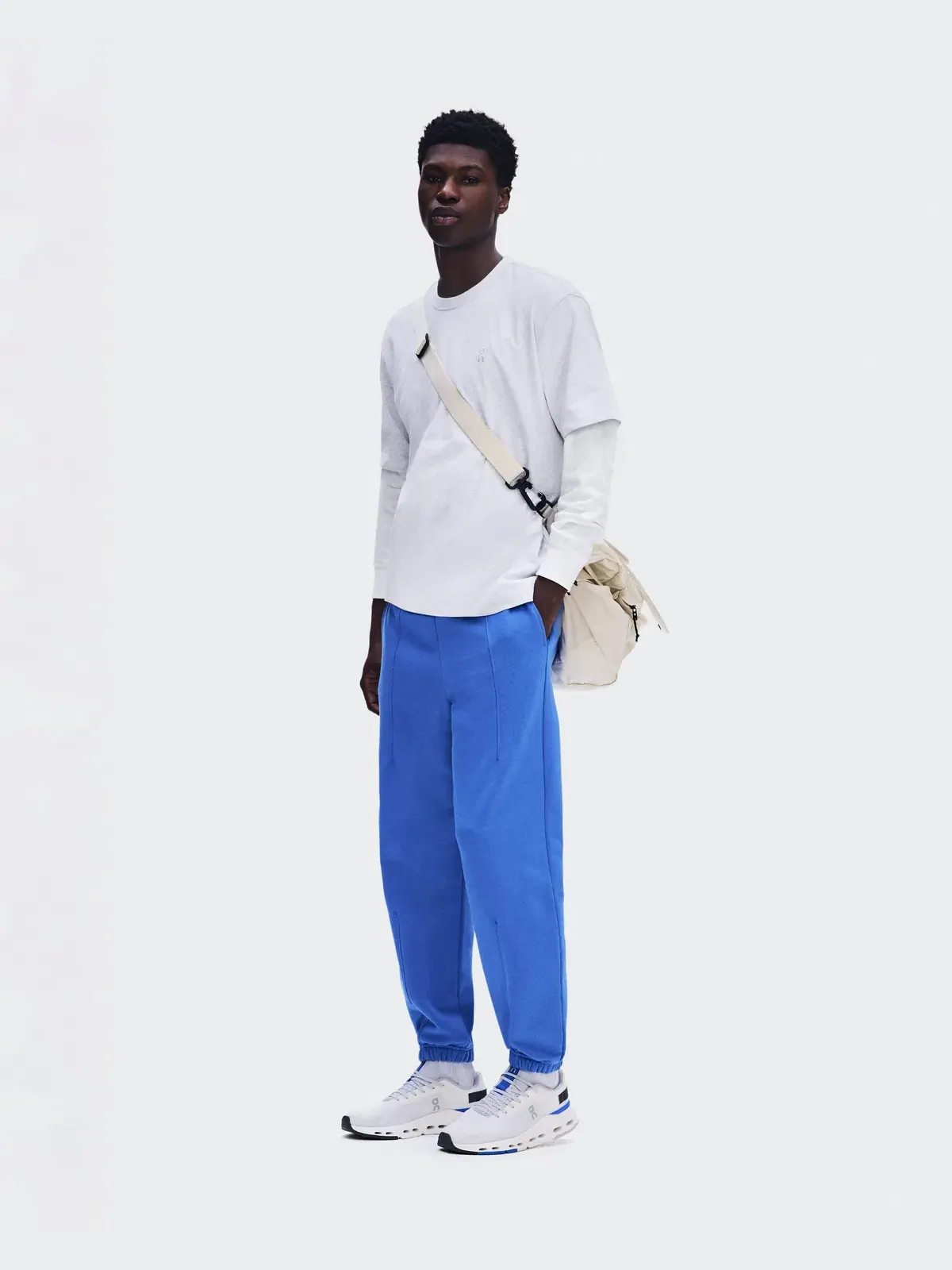 Мужские брюки с свободным кроем Club Pants On, Jay — изображение 2 из 11, светло-серый