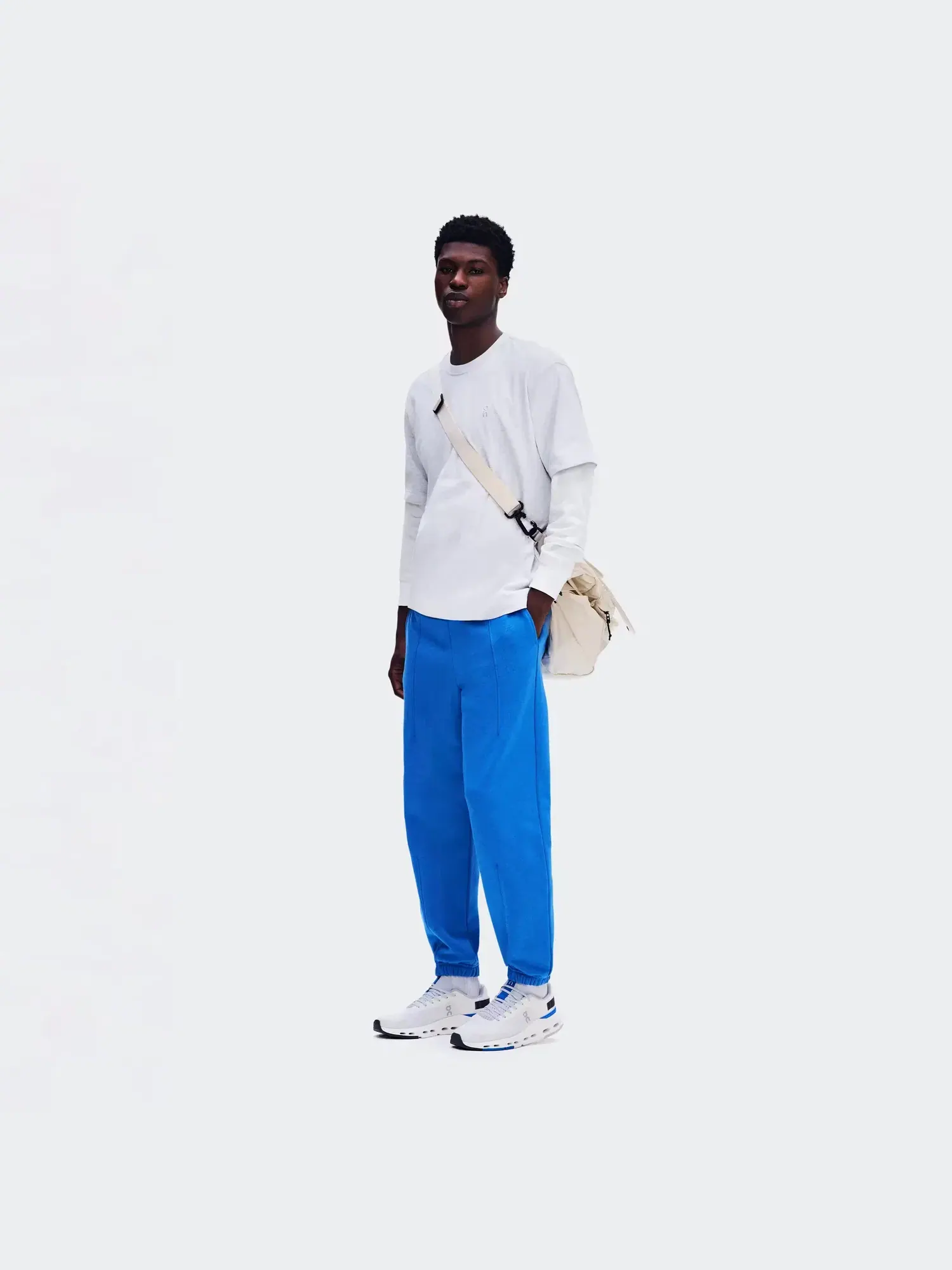 Мужские брюки с свободным кроем Club Pants On, Jay — изображение 11 из 11, светло-серый