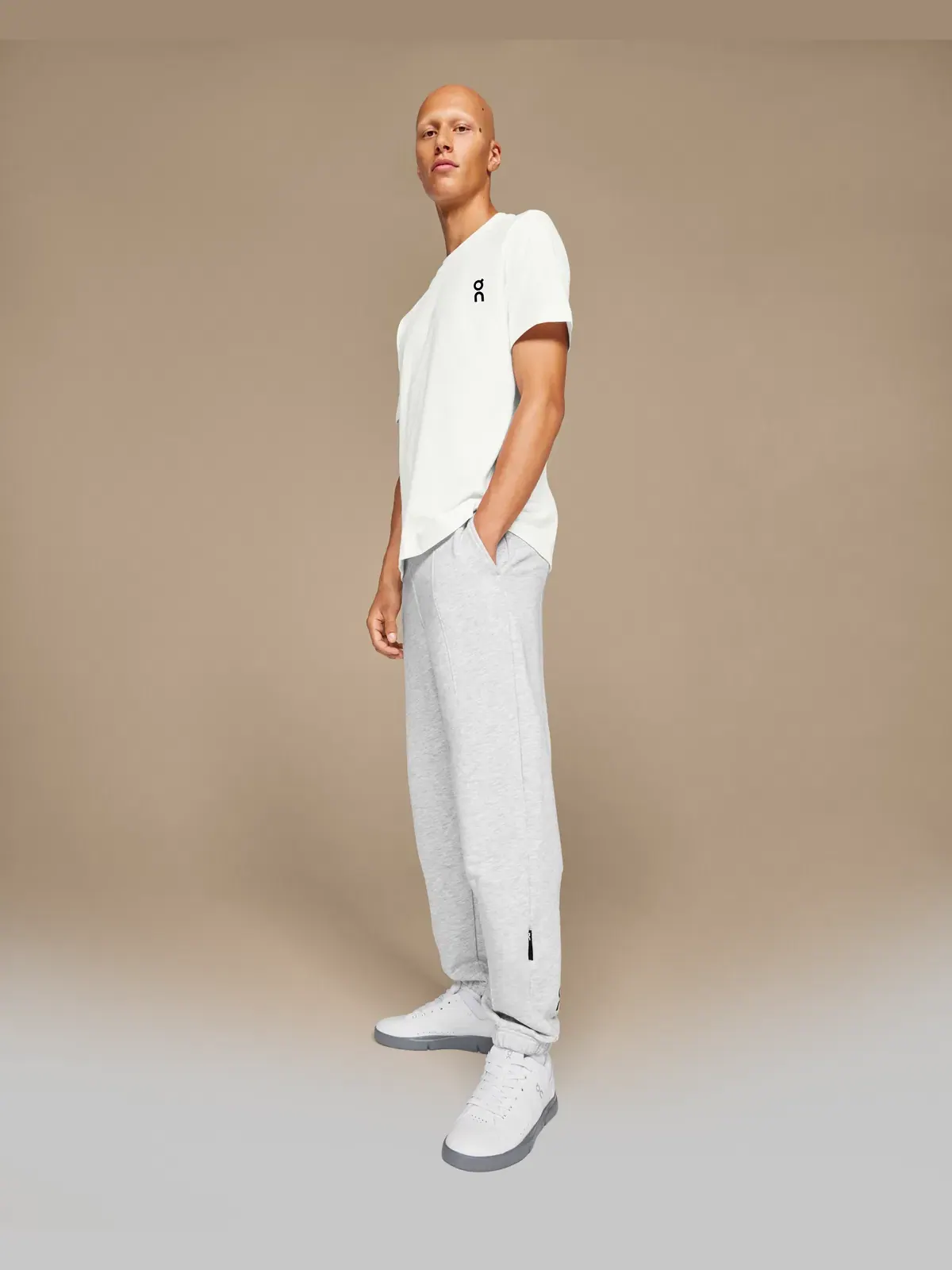 Мужские брюки свободного кроя с боковыми карманами Club Pants On, Crater — изображение 3 из 6, землисто-серый