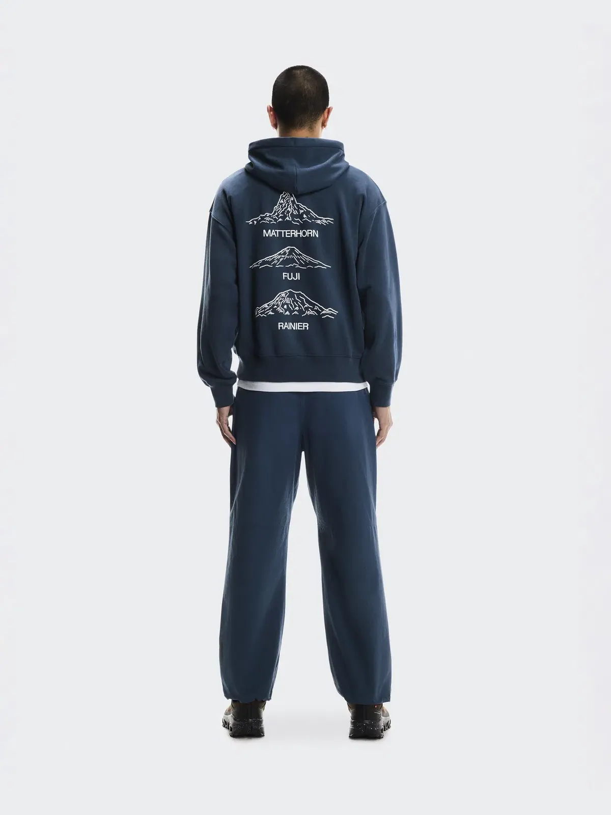 Мужские брюки карго с водоотталкивающей тканью Trek Pants BEAMS REI On — изображение 3 из 11, якиманский синий
