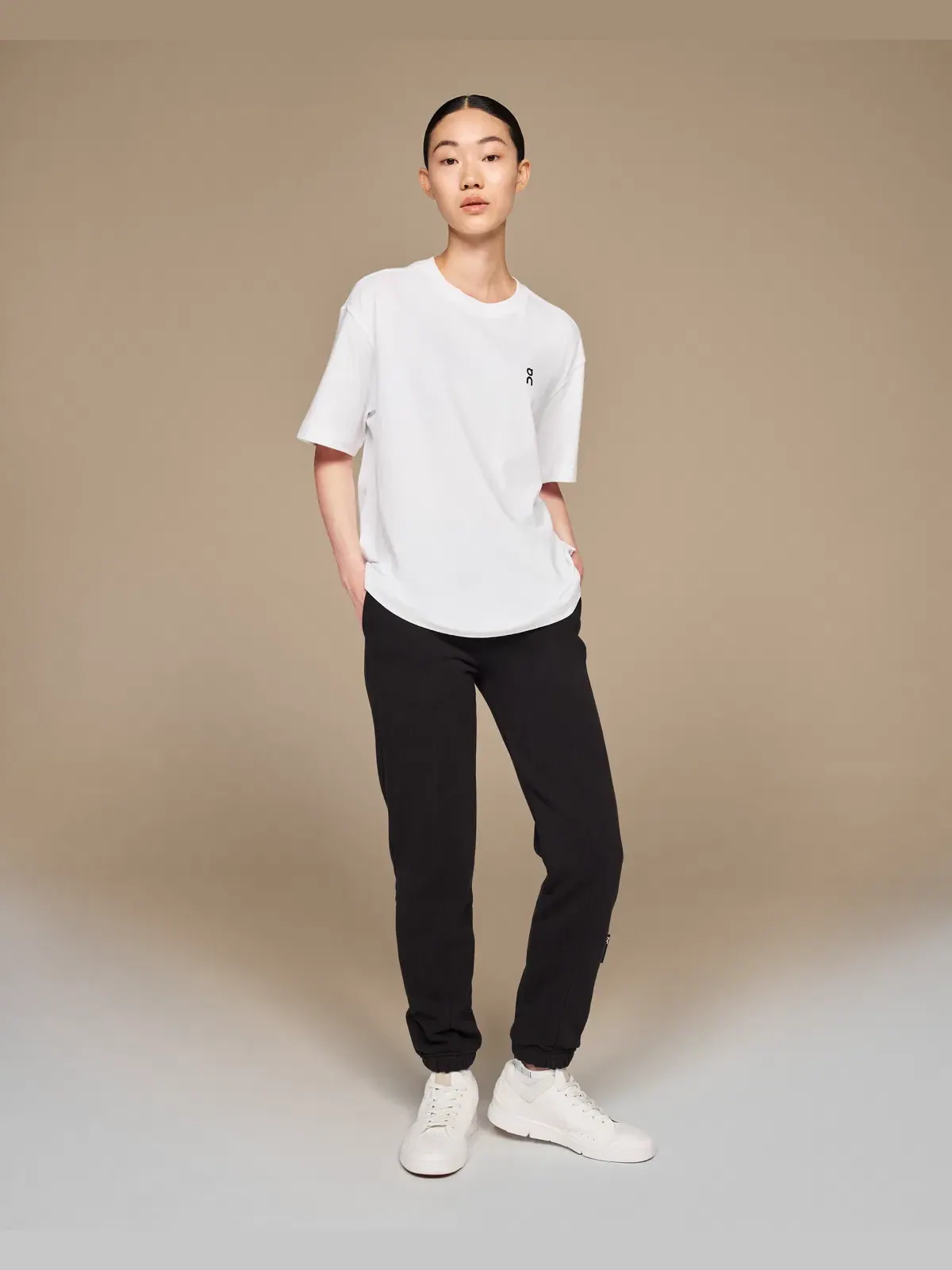 Женские брюки спортивные свободного кроя Club Pants On — изображение 2 из 6, черный