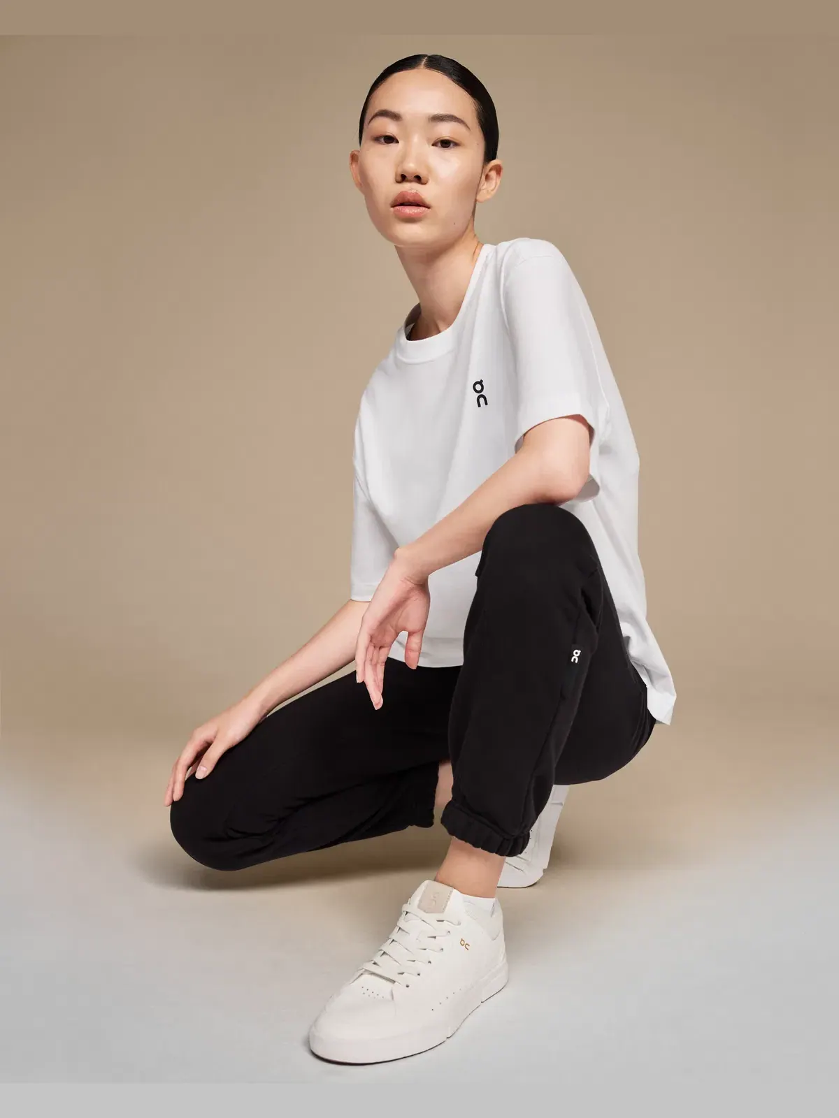 Женские брюки спортивные свободного кроя Club Pants On — изображение 3 из 6, черный