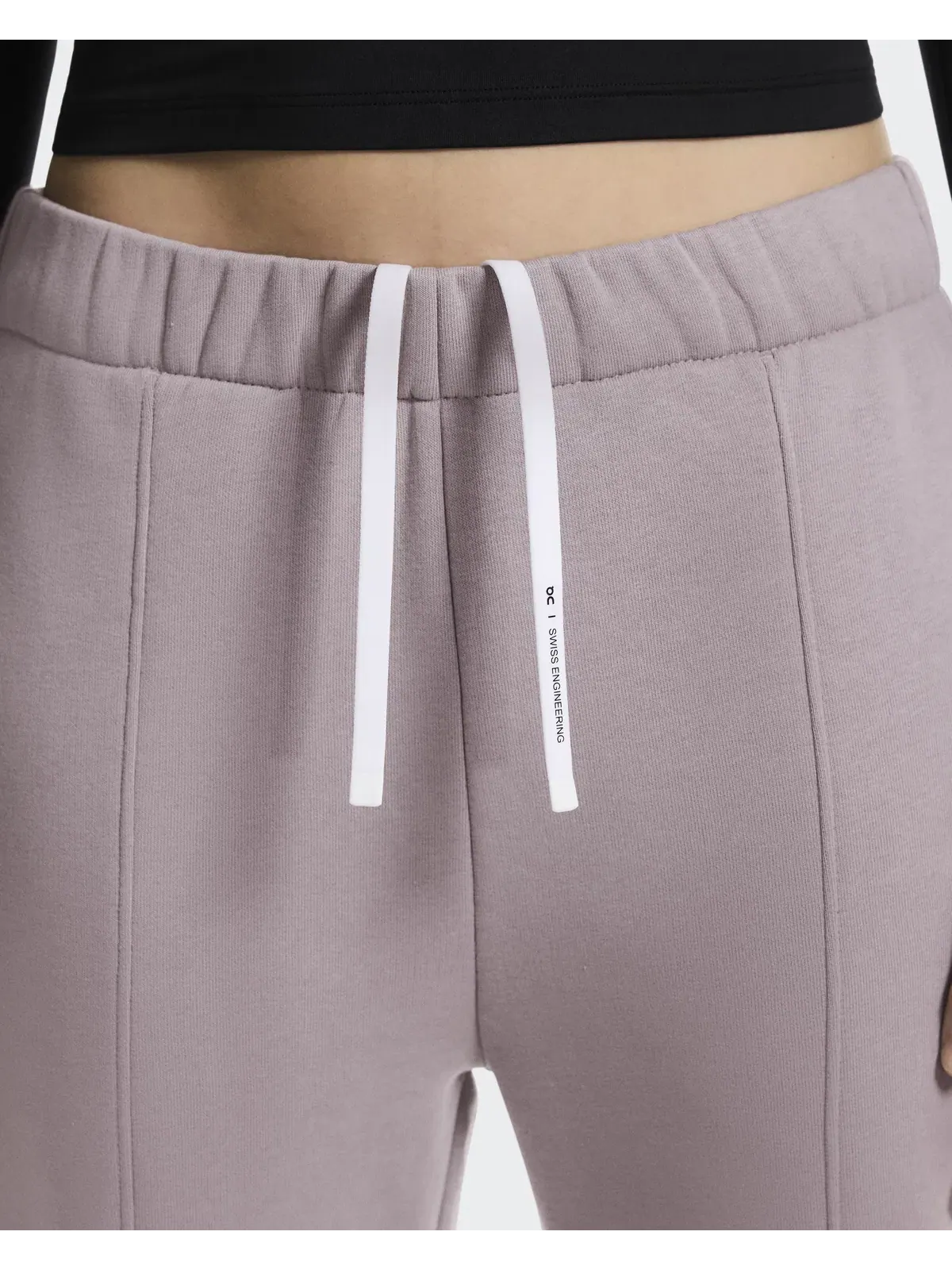 Женские брюки спортивные свободного кроя Club Pants On, Heron — изображение 4 из 8, светло-серый