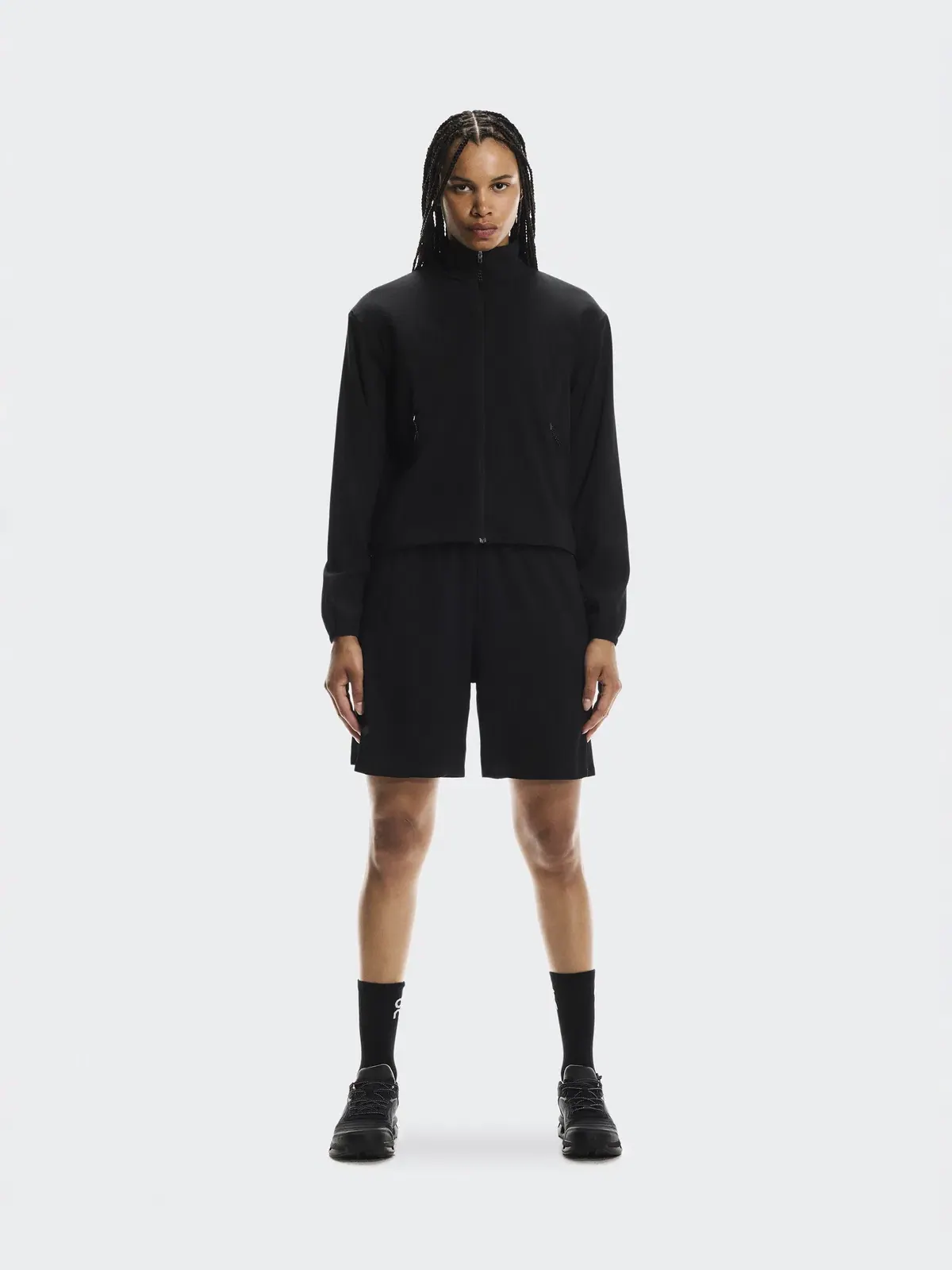 Женские шорты с эластичным поясом On Track Shorts — изображение 3 из 9, черный