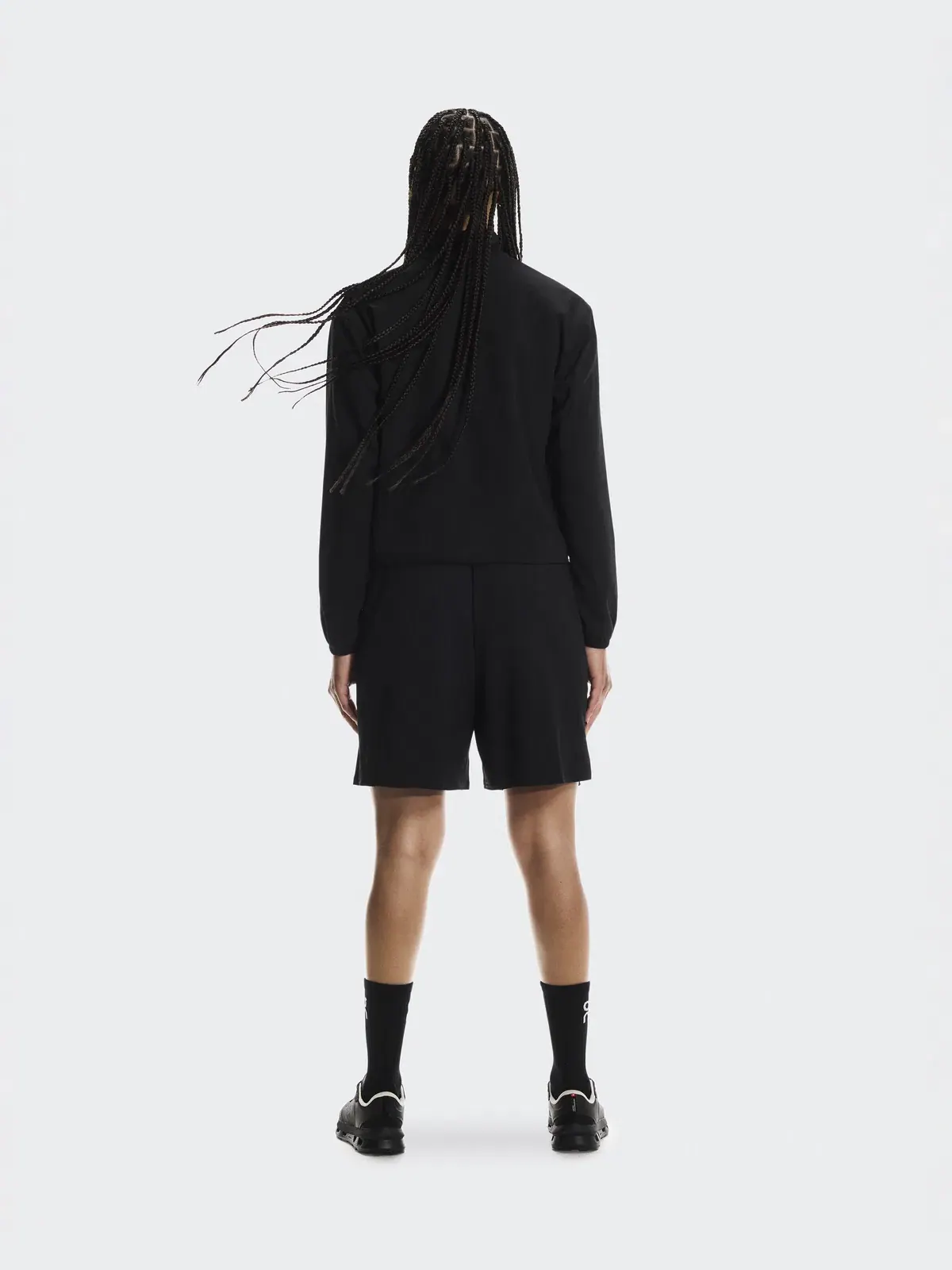 Женские шорты с эластичным поясом On Track Shorts — изображение 4 из 9, черный