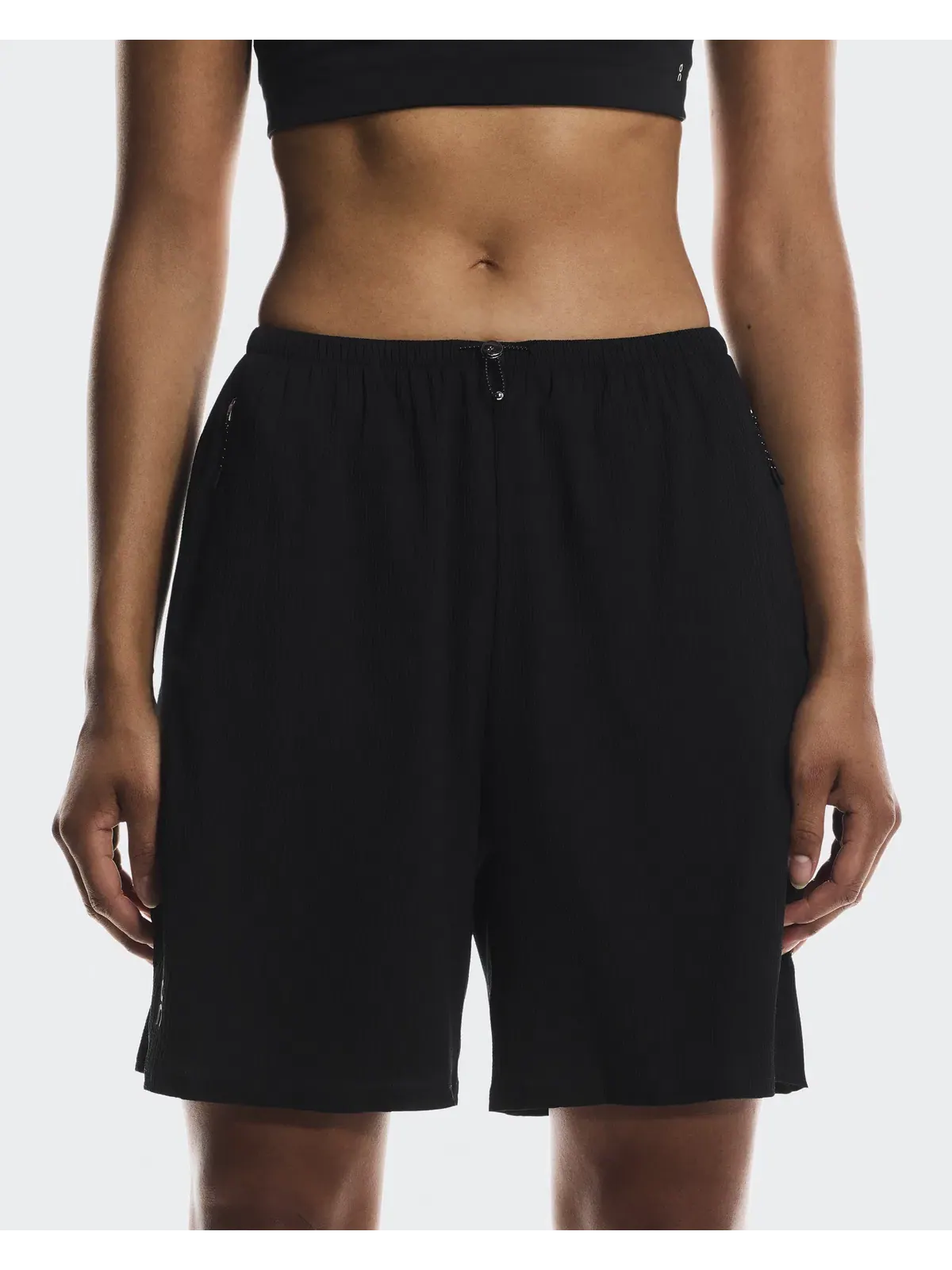 Женские шорты с эластичным поясом On Track Shorts — изображение 6 из 9, черный