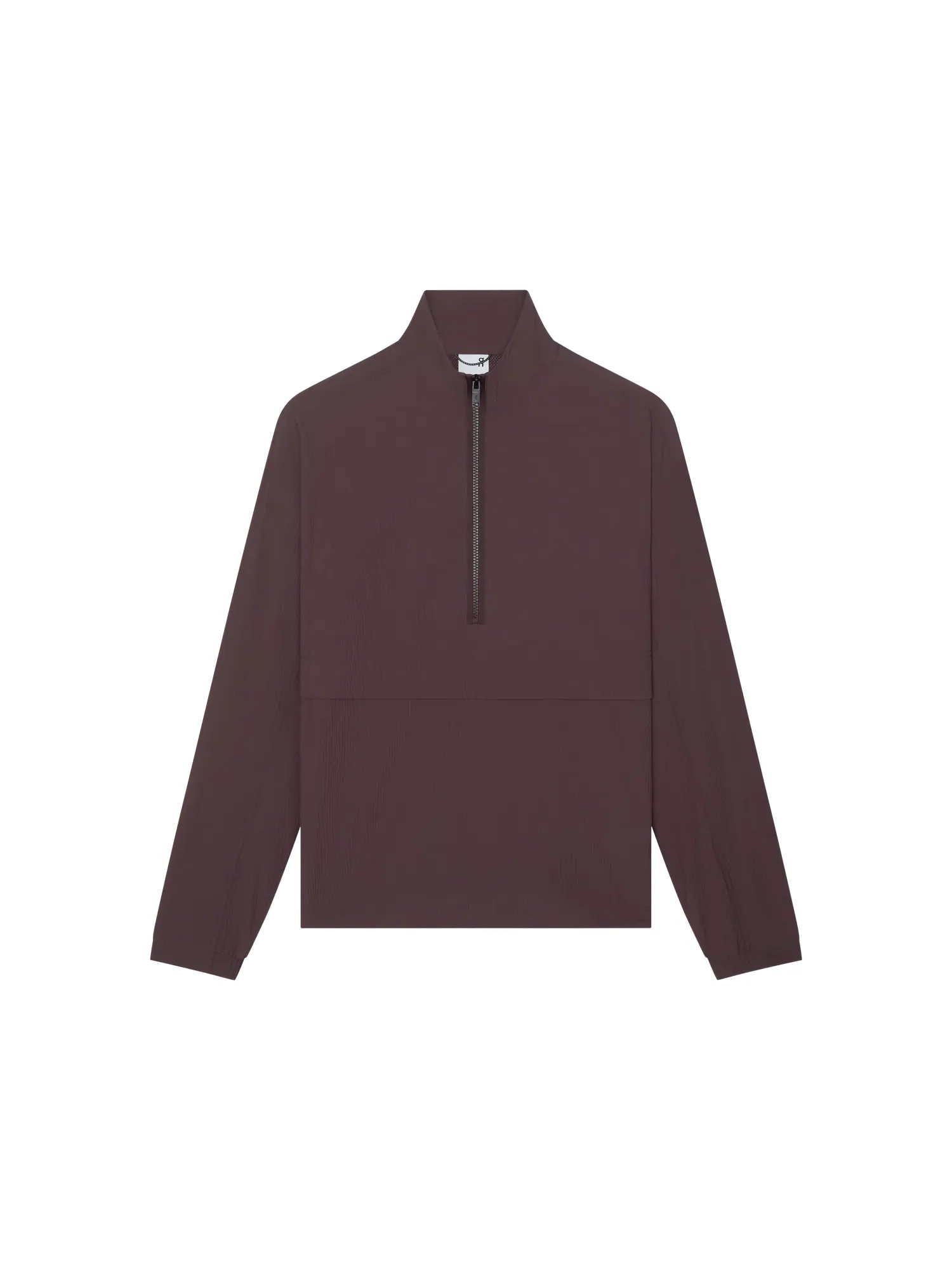 Мужская куртка с 1/2 молнией сетчатая подкладка Courtside 1/2 Zip Eaze On — изображение 1 из 10, малина
