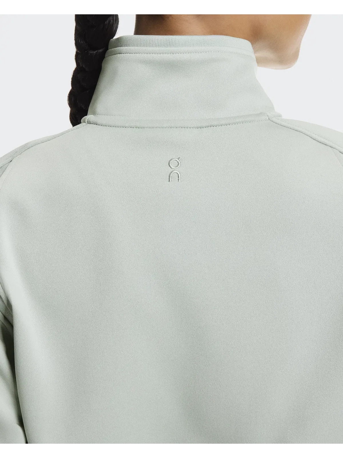 Женская куртка на молнии с высоким воротом Courtside Full-Zip On — изображение 5 из 9, минеральный